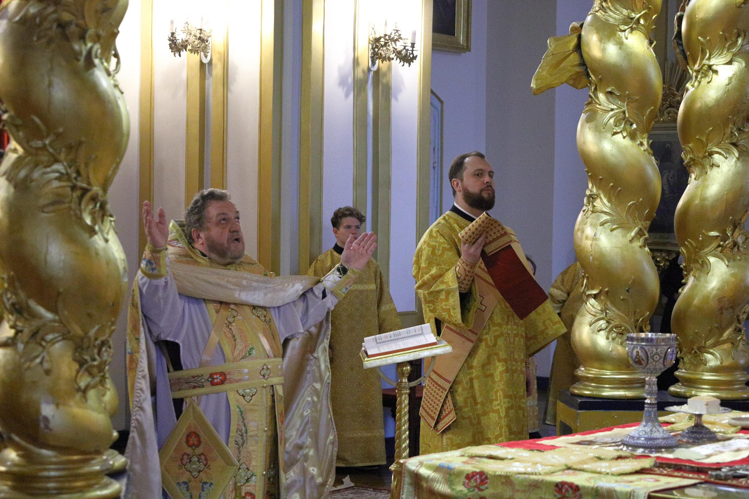 ПАМЯТЬ СВЯТЫХ ОТЦОВ VII ВСЕЛЕНСКОГО СОБОРА. НИКОЛО-БОГОЯВЛЕНСКИЙ МОРСКОЙ СОБОР