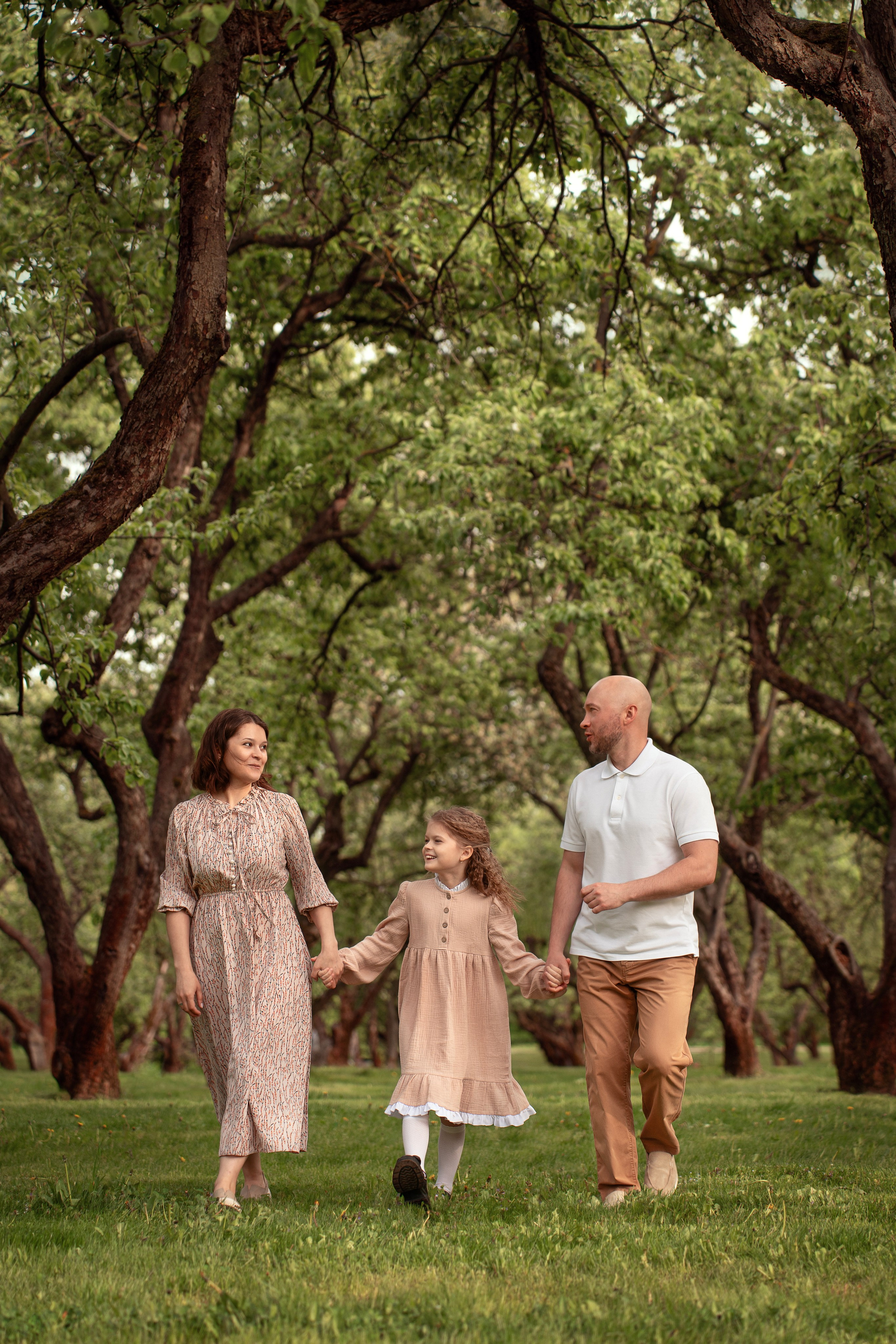 Семейная весенняя съемка в Коломенском. Фотограф Ольга Чувалдина Москва