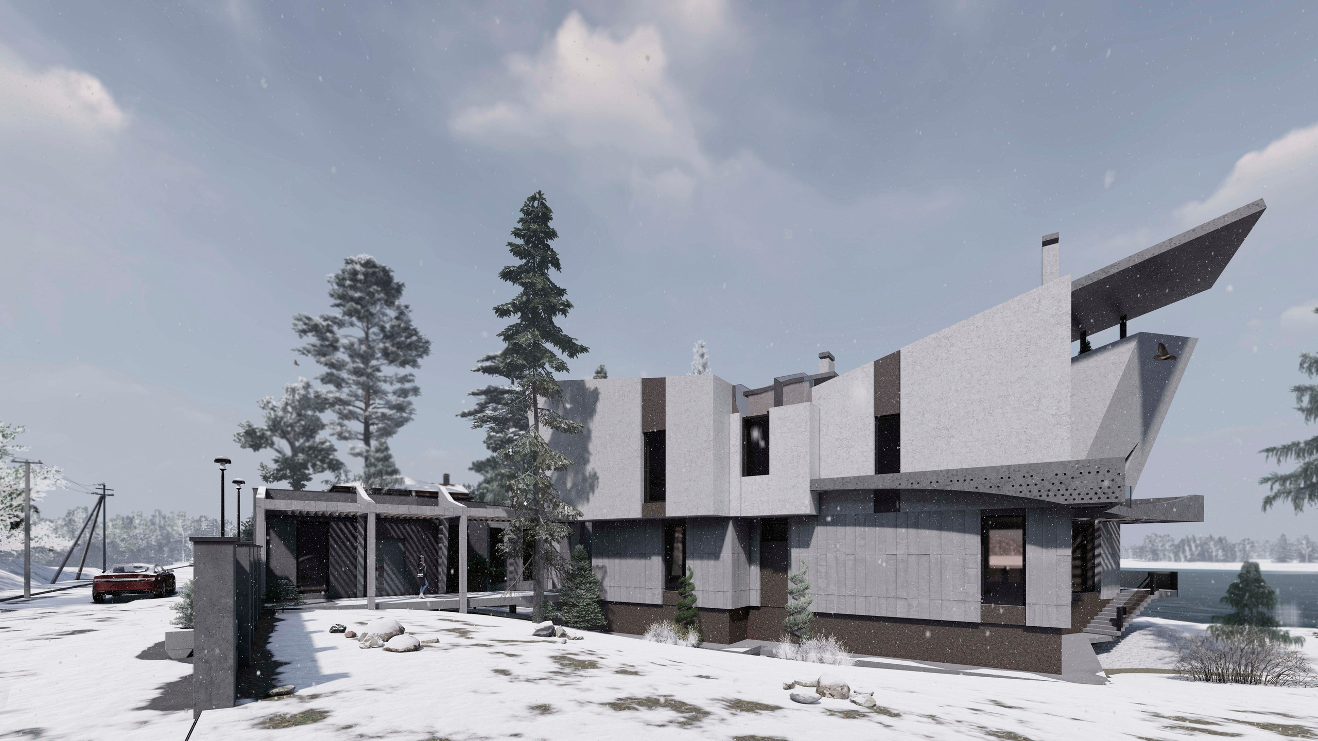 Проект частной виллы (г. Усть-Донецк)