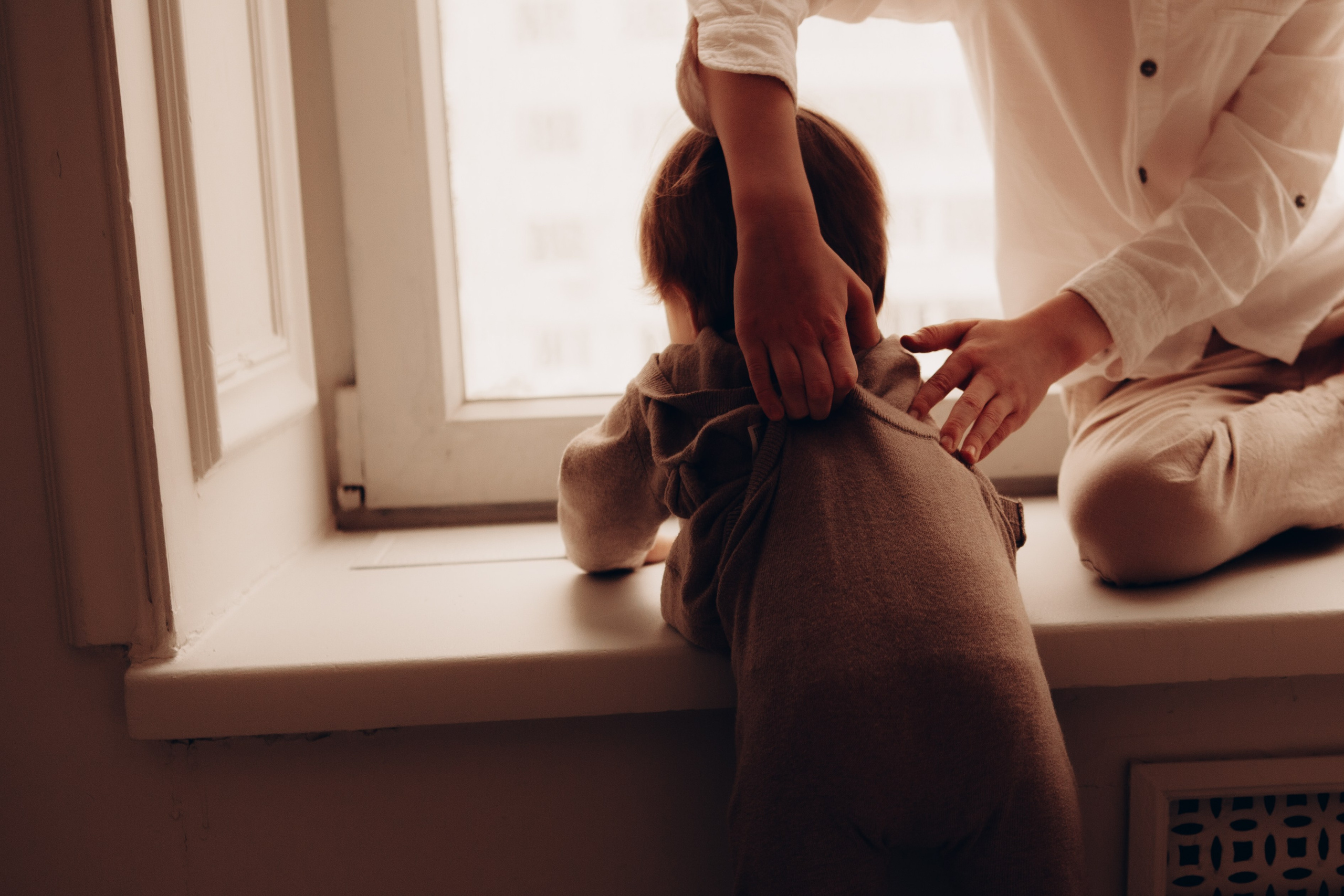 Алена с семьей. Фотосессия новорожденных в Москве фотограф Савина Анастасия