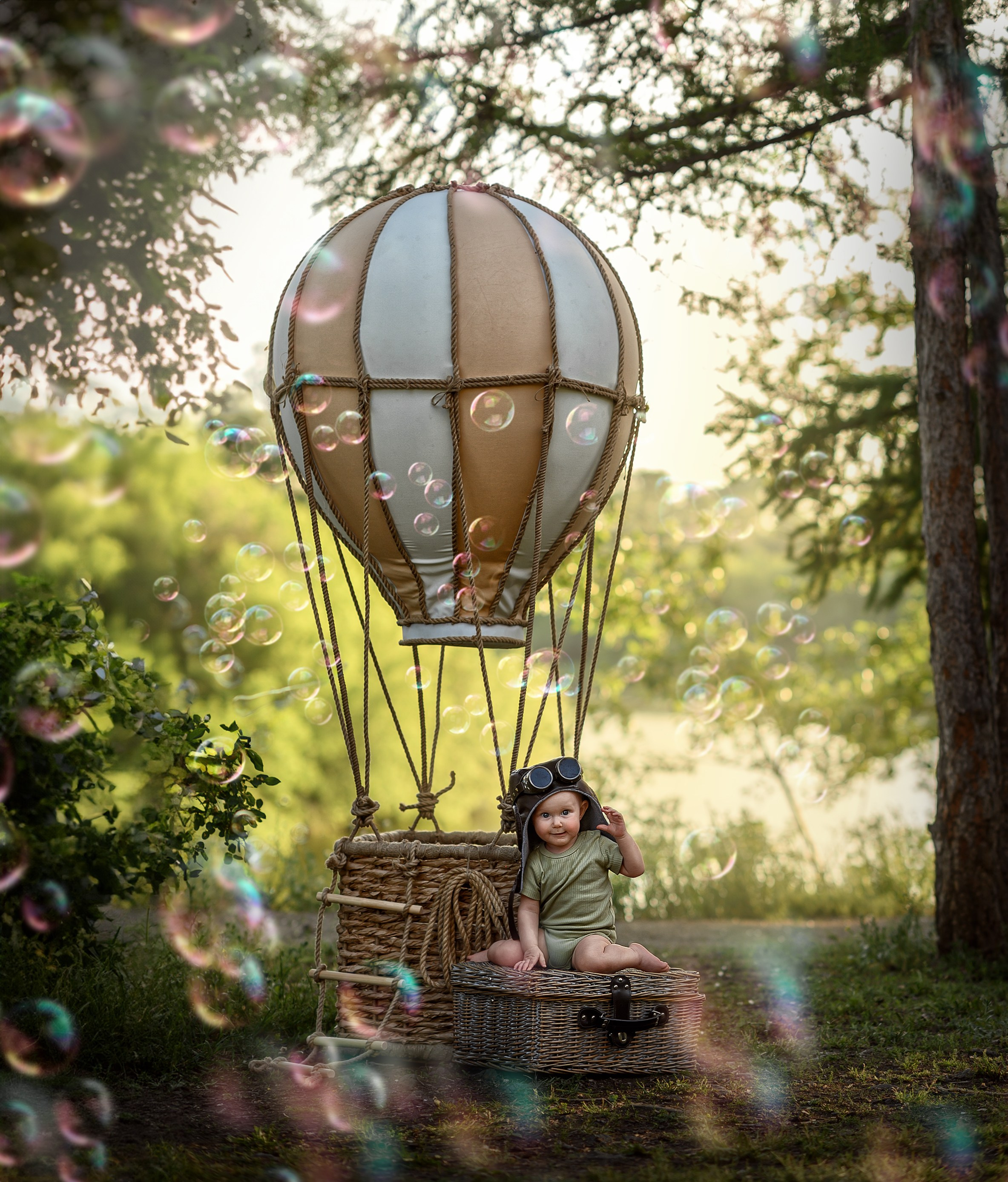 ВОЗДУШНЫЙ ШАР. Семейный фотограф Екатеринбург Лора Мур