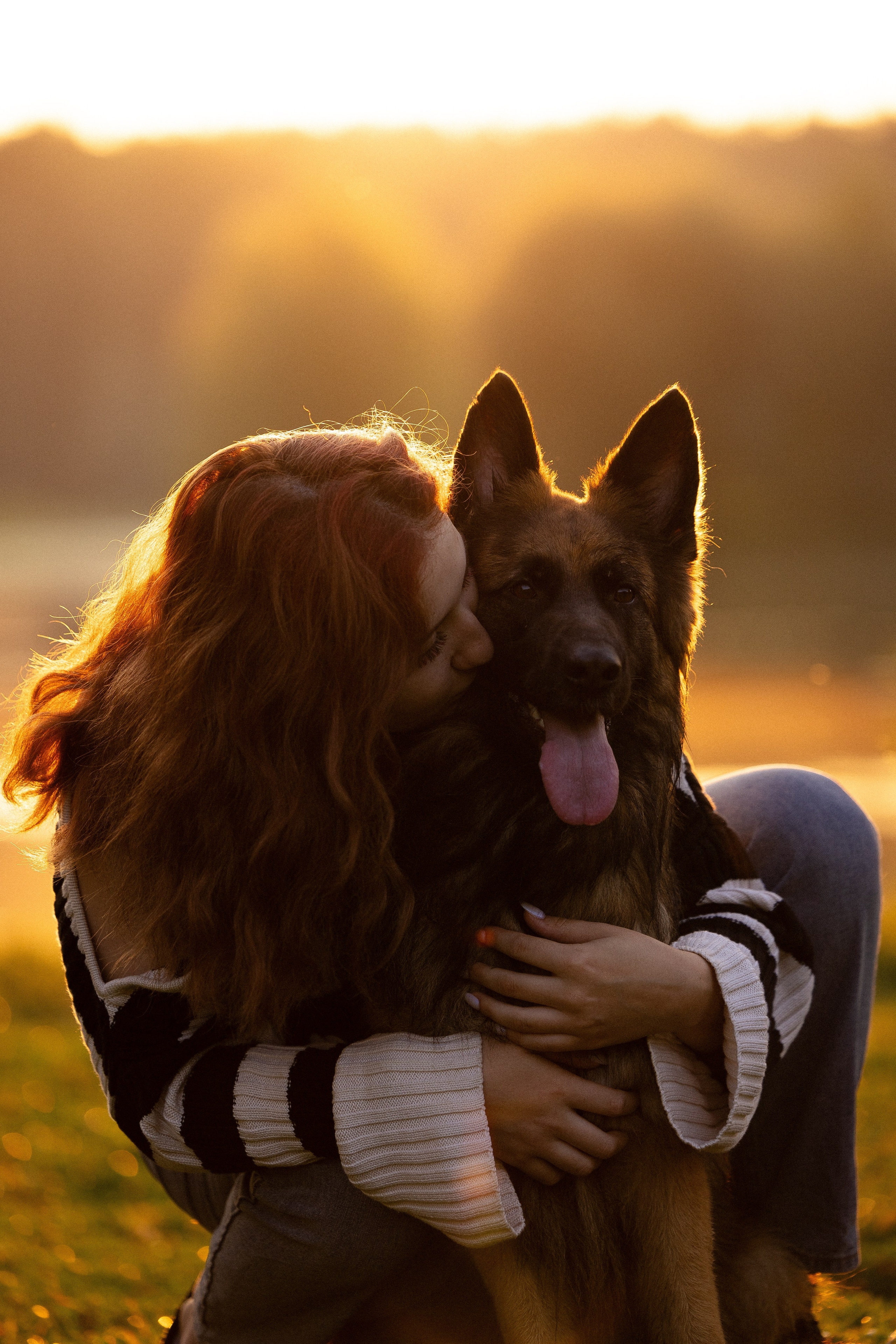 Алена, Матвей, Фанни и Фрея. Фотограф и видеограф анималист Аганина Дарья