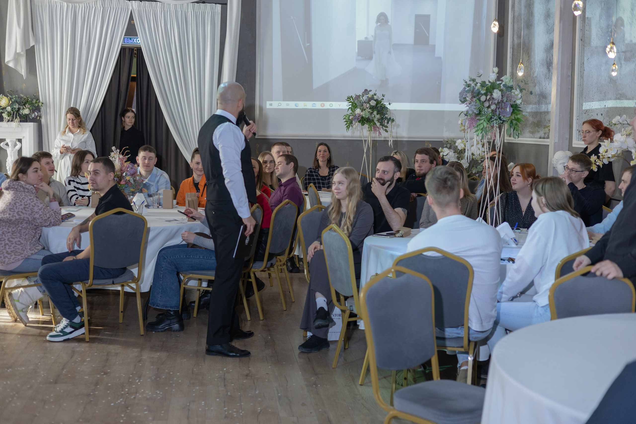 Свадебное чаепитие для молодоженов