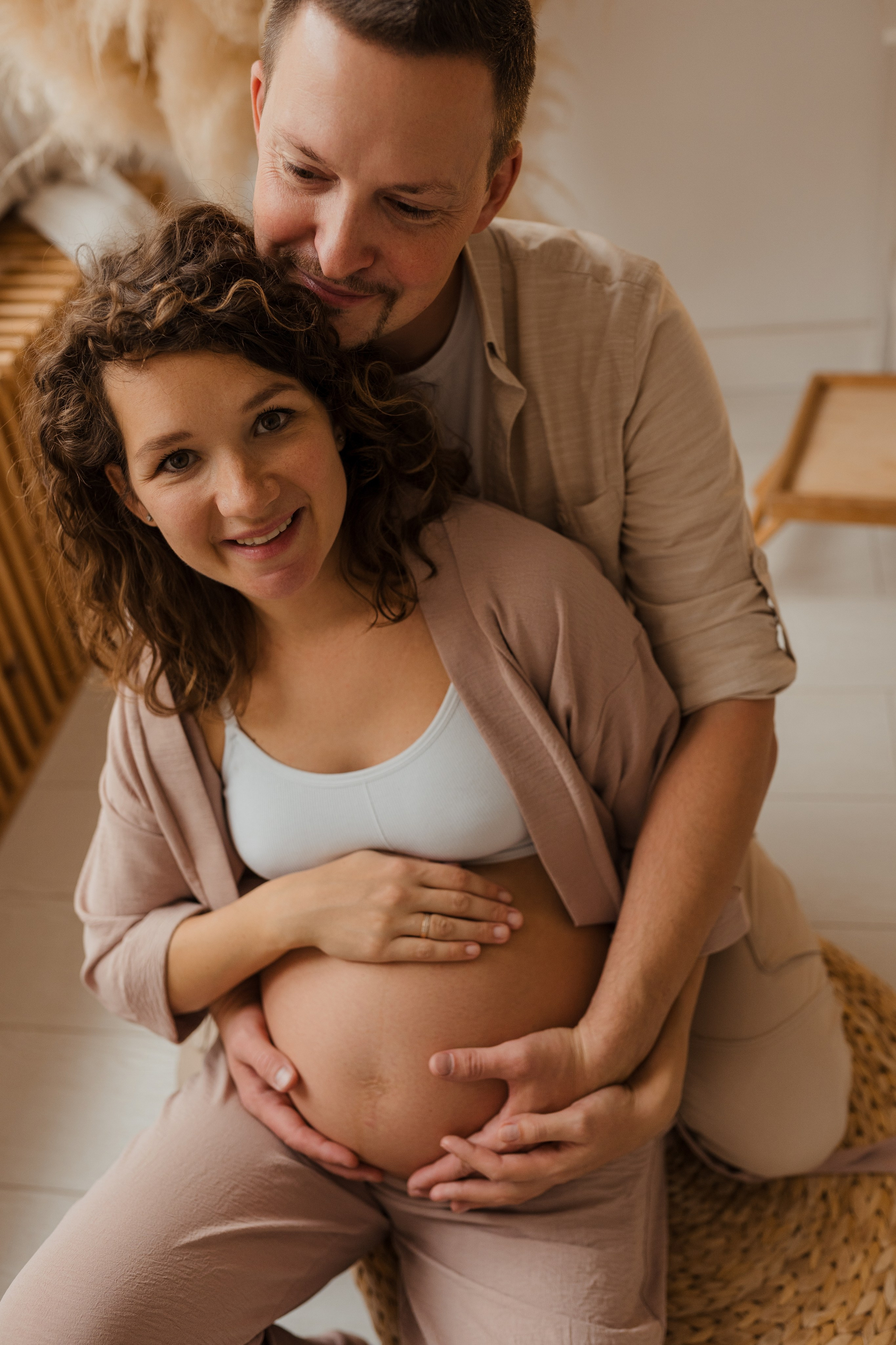 Семейная фотосессия в студии в Москве, семейный фотограф Анна Полушина. Свадебный фотограф в Москве Анна Полушина