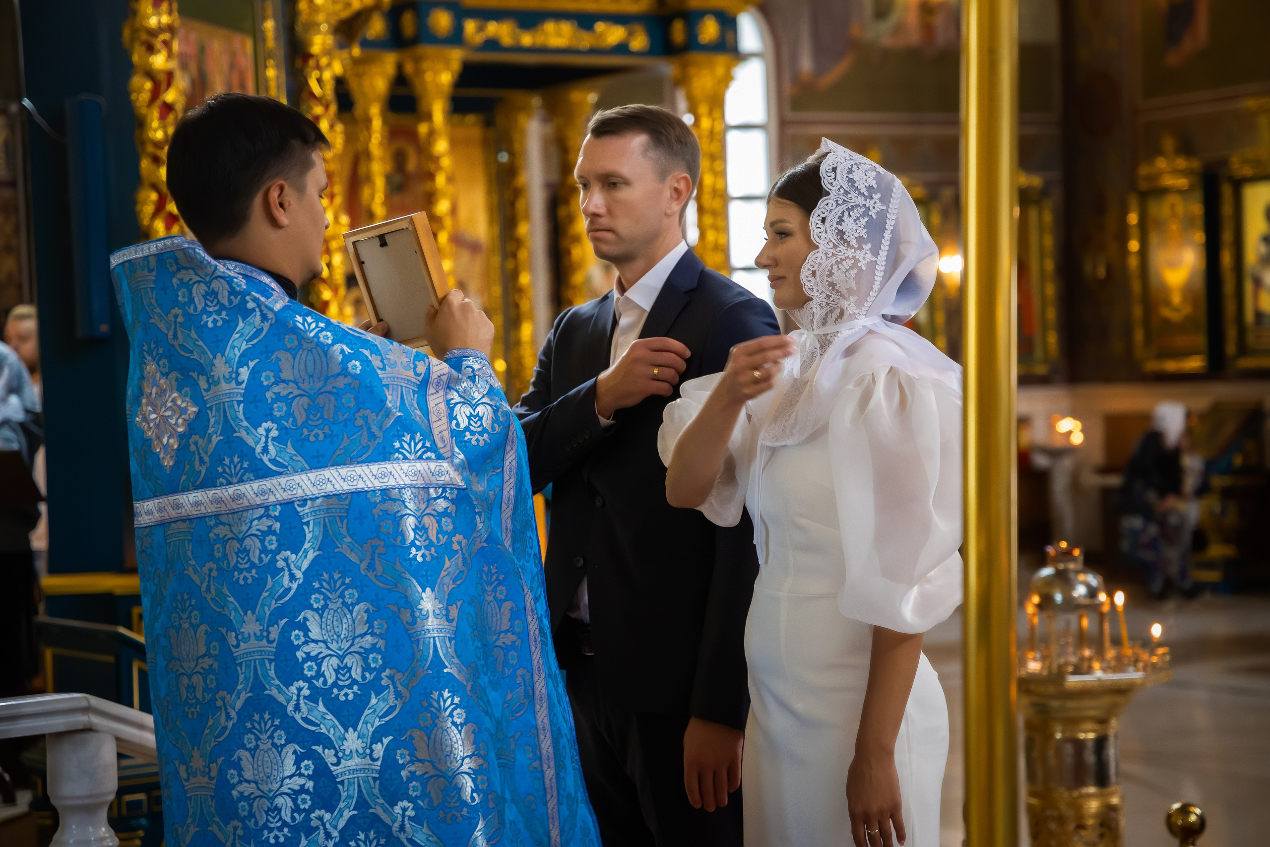 В Храме. Семейный и Свадебный фотограф в Астане Александр Астапов
