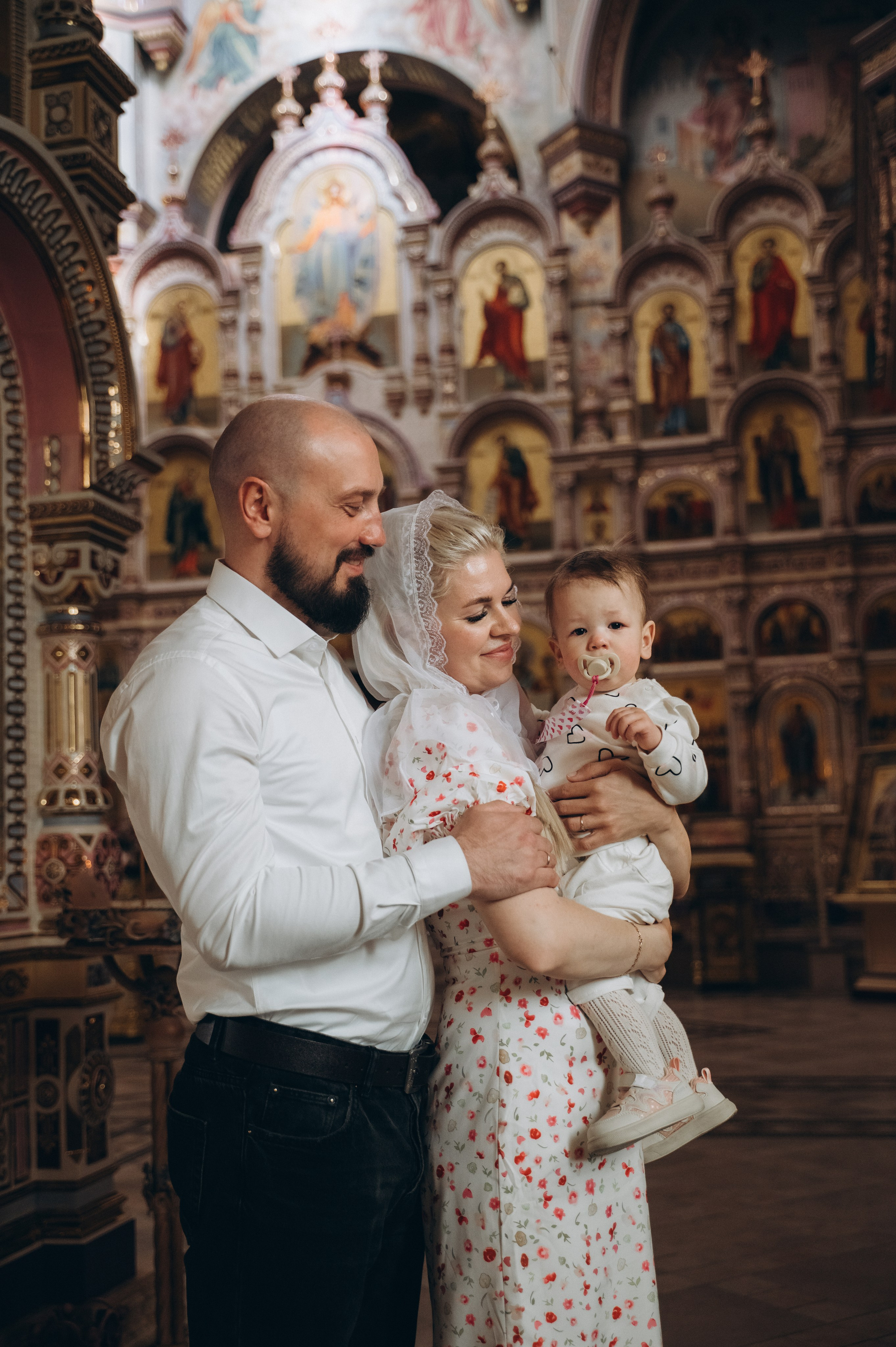 Крещение Миланы (Храм Всех Святых). Семейный фотограф в Минске Дарья Дреко