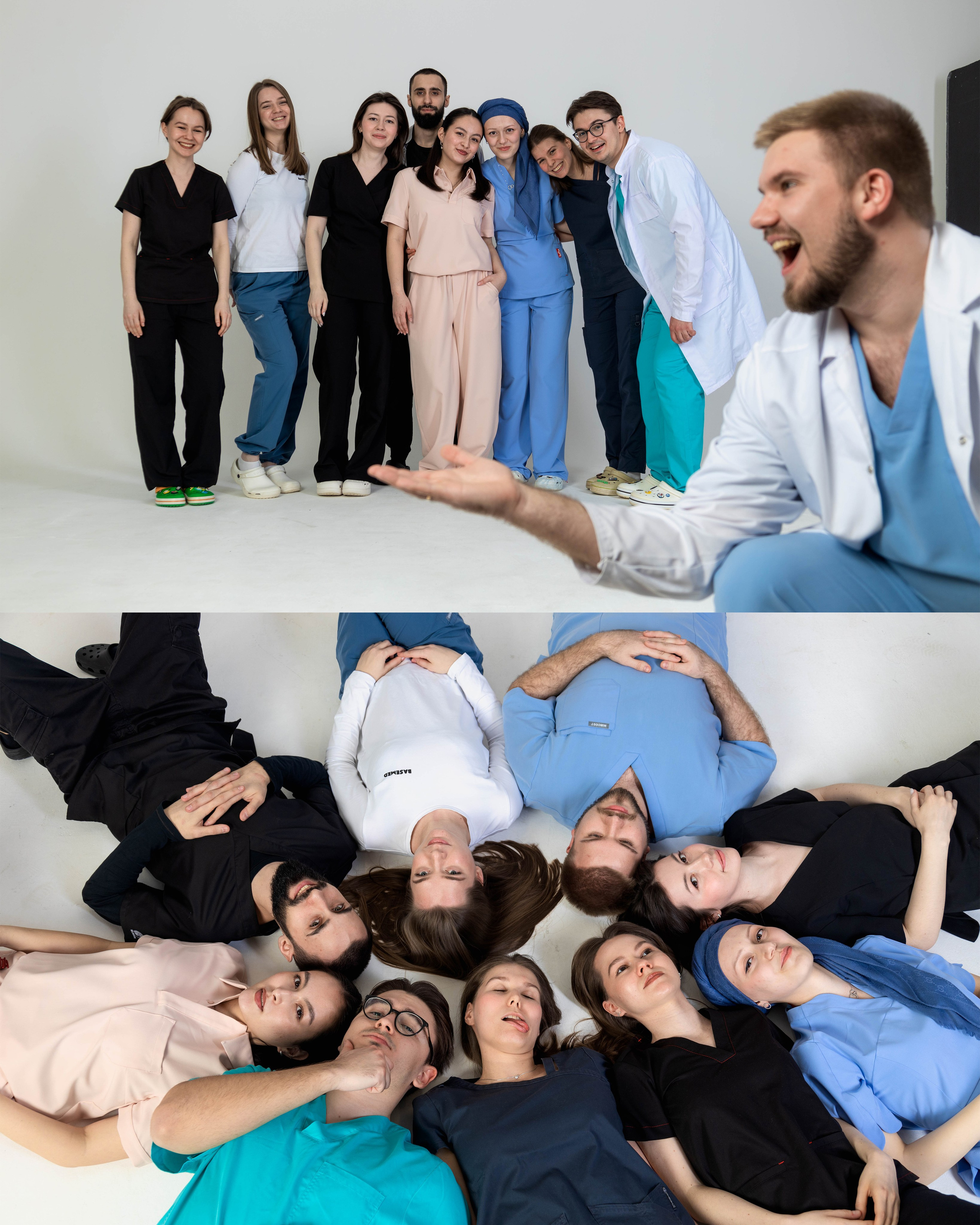 РНИМУ, группа 1.6.15б, Факультет Лечебное дело. Индивидуальный фотограф в Москве