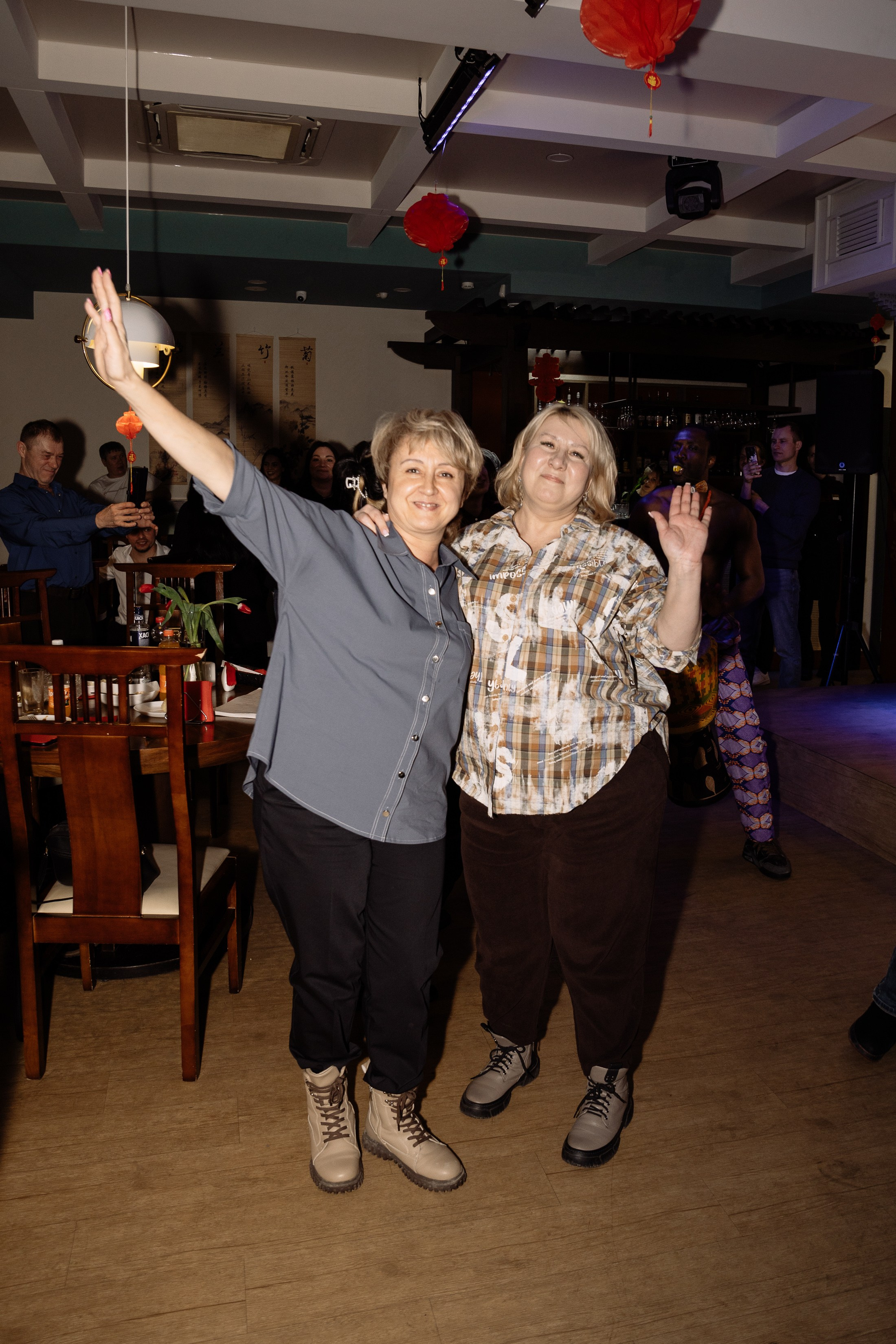 Вечеринка в кафе Sinlun. Фотограф Юлия Мальцева