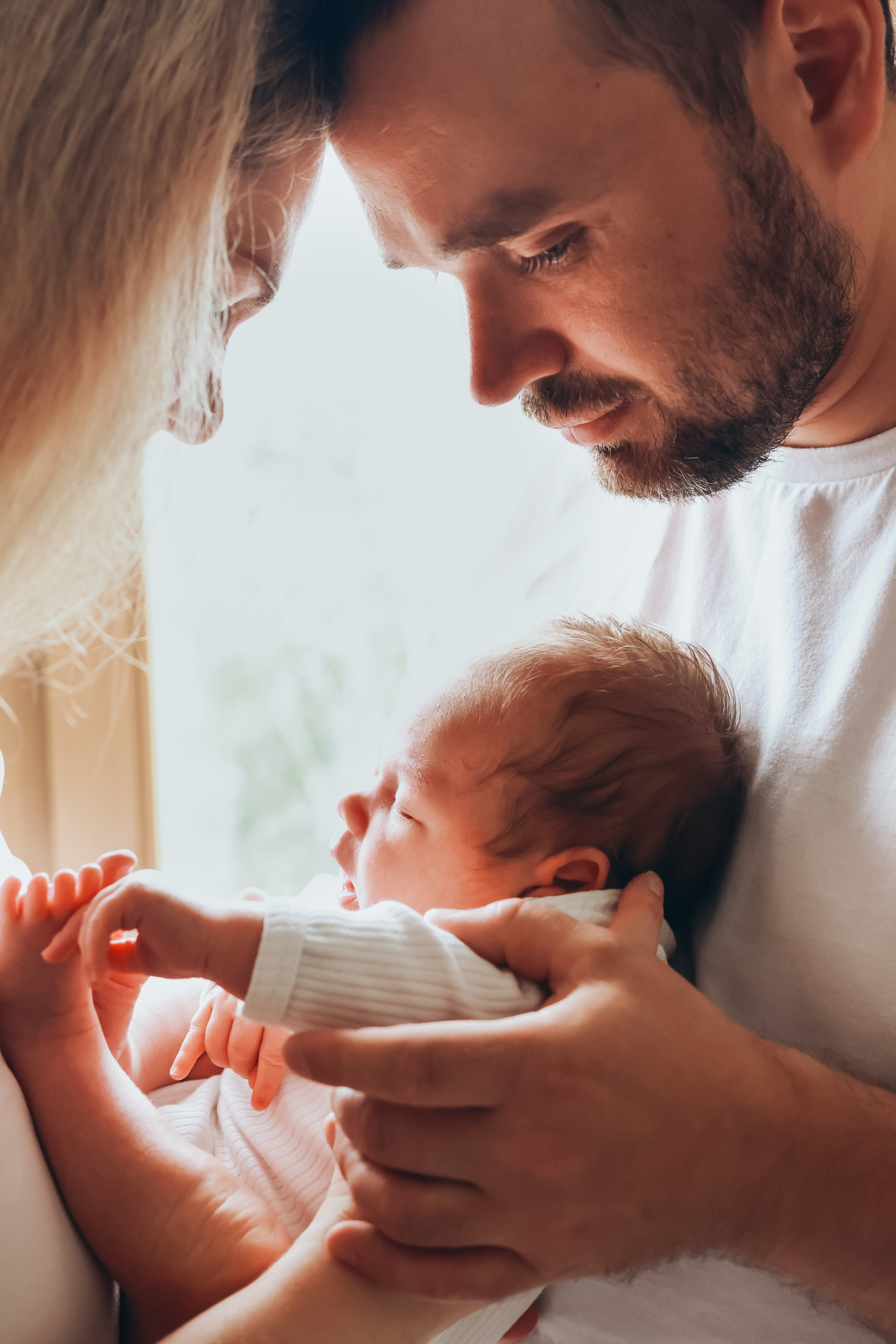 Домашняя семейная фотосессия с новорожденным. Фотограф в Екатеринбурге Пойгина Елена