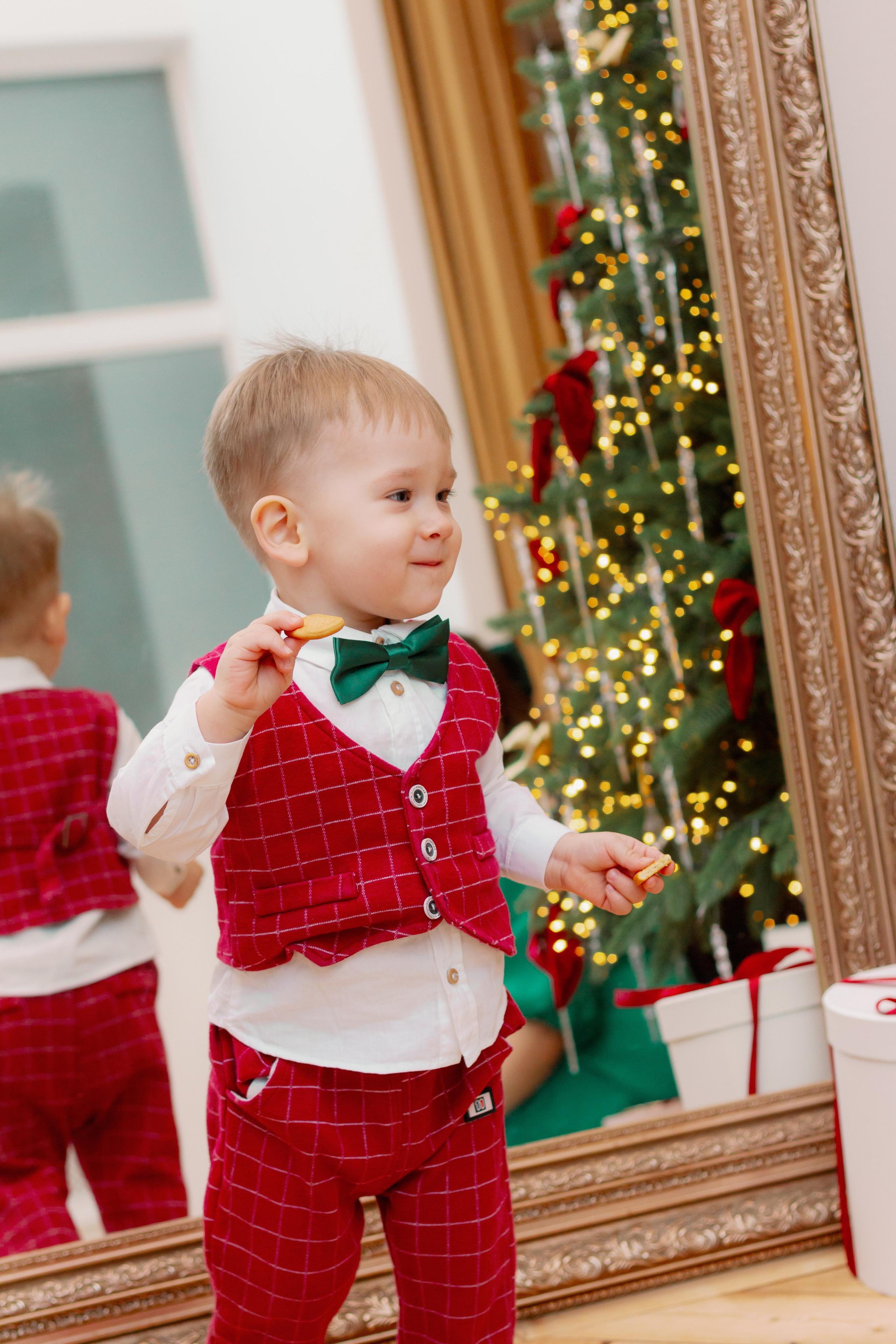 Время чудес! Семейная новогодняя фотосессия в студии, Екатеринбург. Фотограф в Екатеринбурге Пойгина Елена