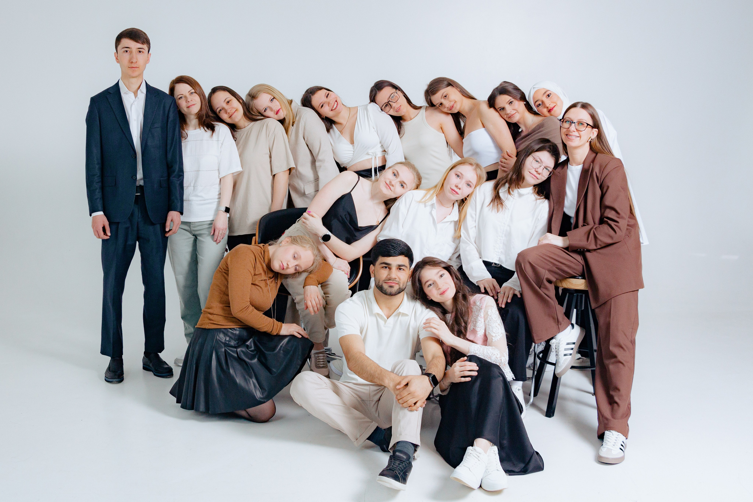 Коллективная фотосессия в студии, Екатеринбург. Фотограф в Екатеринбурге Пойгина Елена