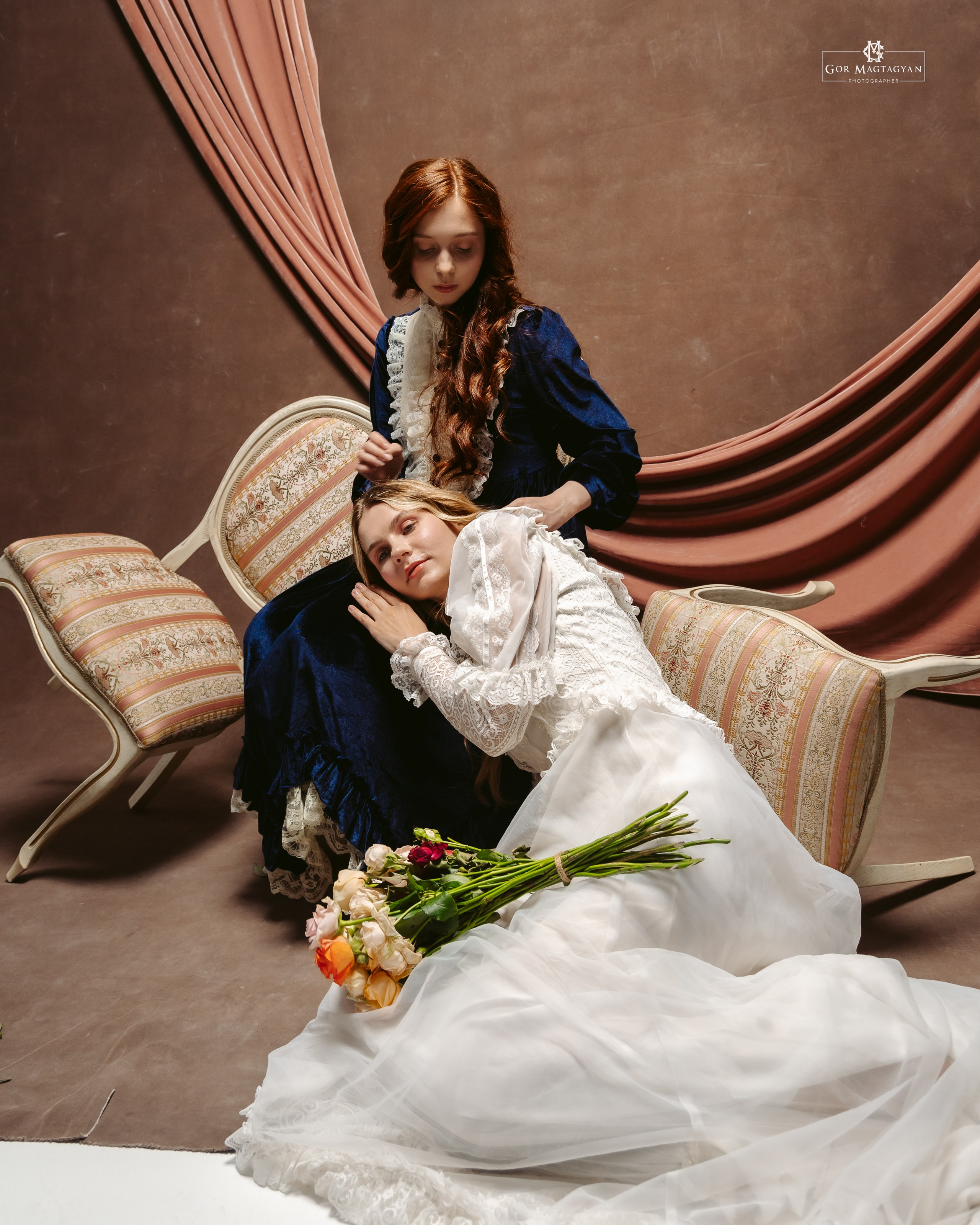 Невеста и сестра. Свадебный Фотограф в Москве Гор Магтагян