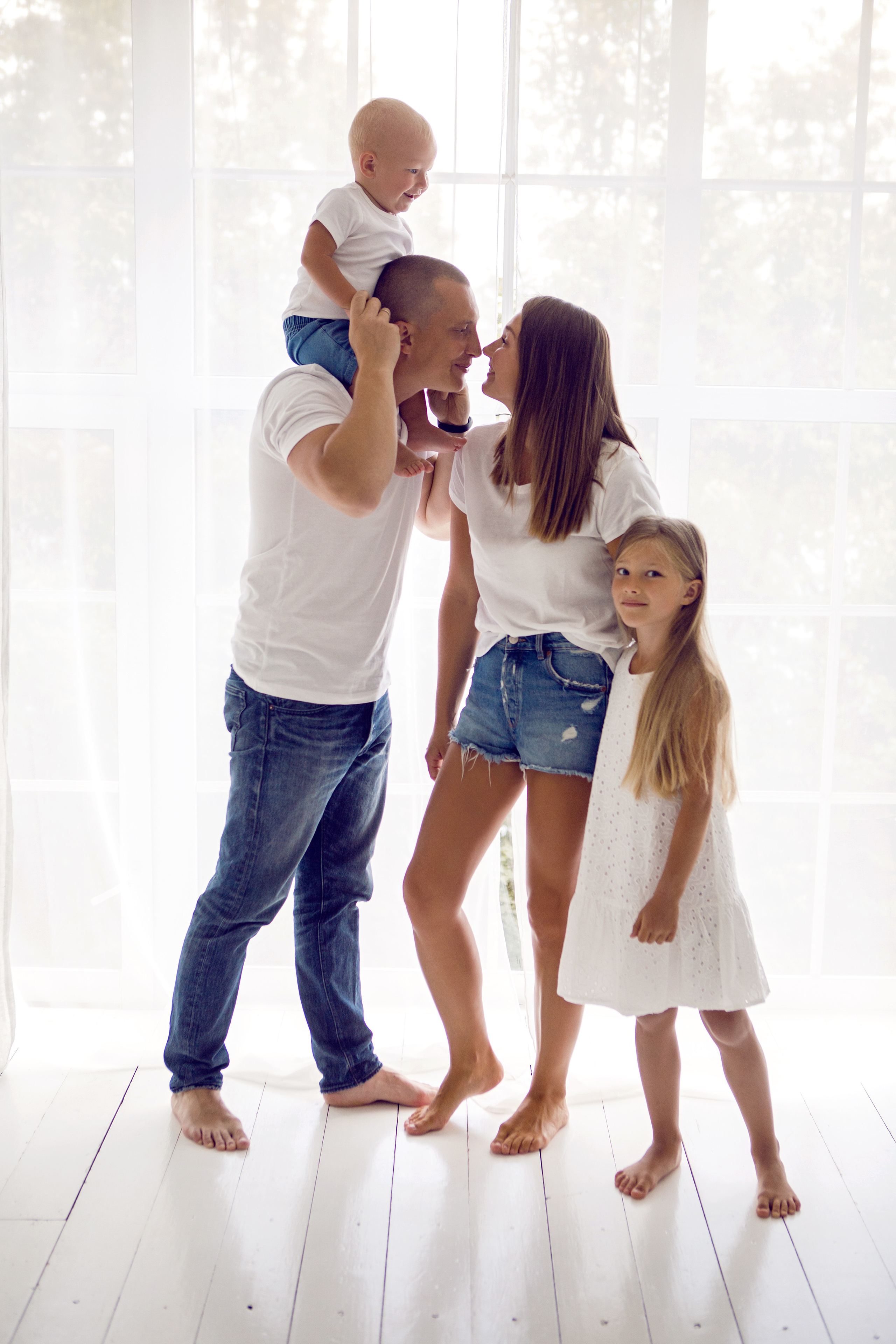 Семейная съёмка. Позирование от Елены Саулич. Идеи для фото