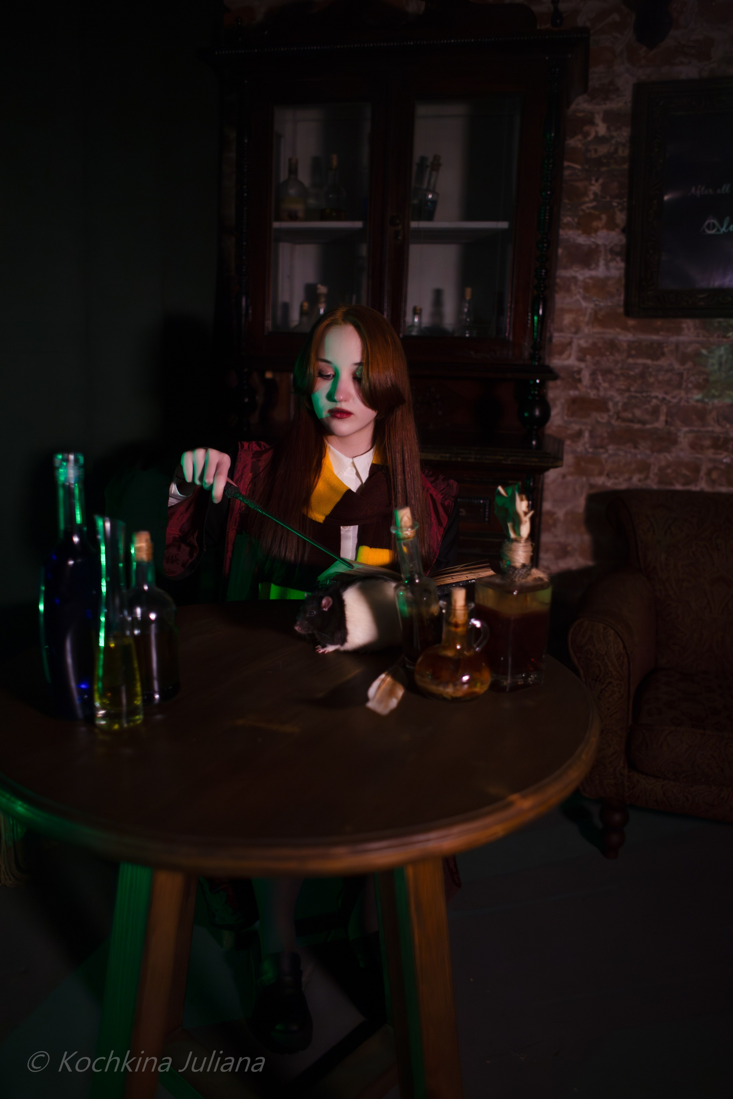 Детская съемка в стилистике Гермионы из Гарри Поттера. Главная