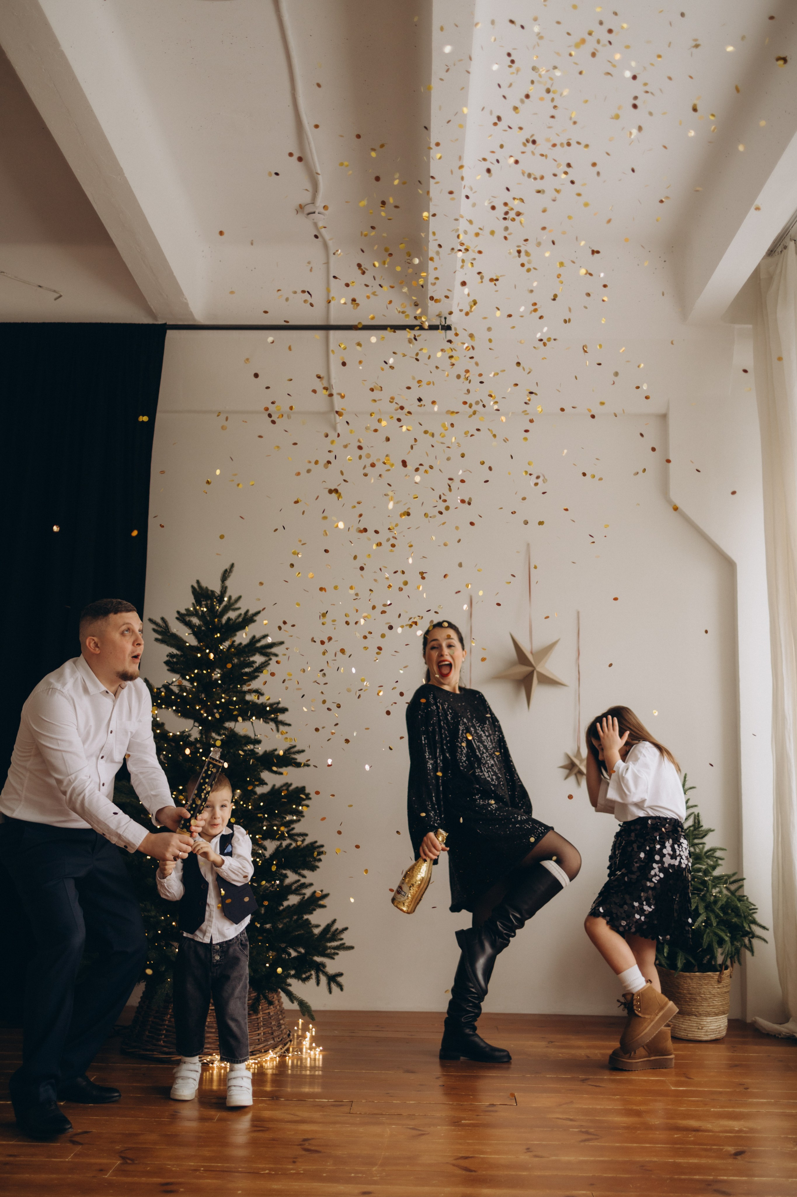 Новогодние. Семейный фотограф и видеограф Наумова Анна