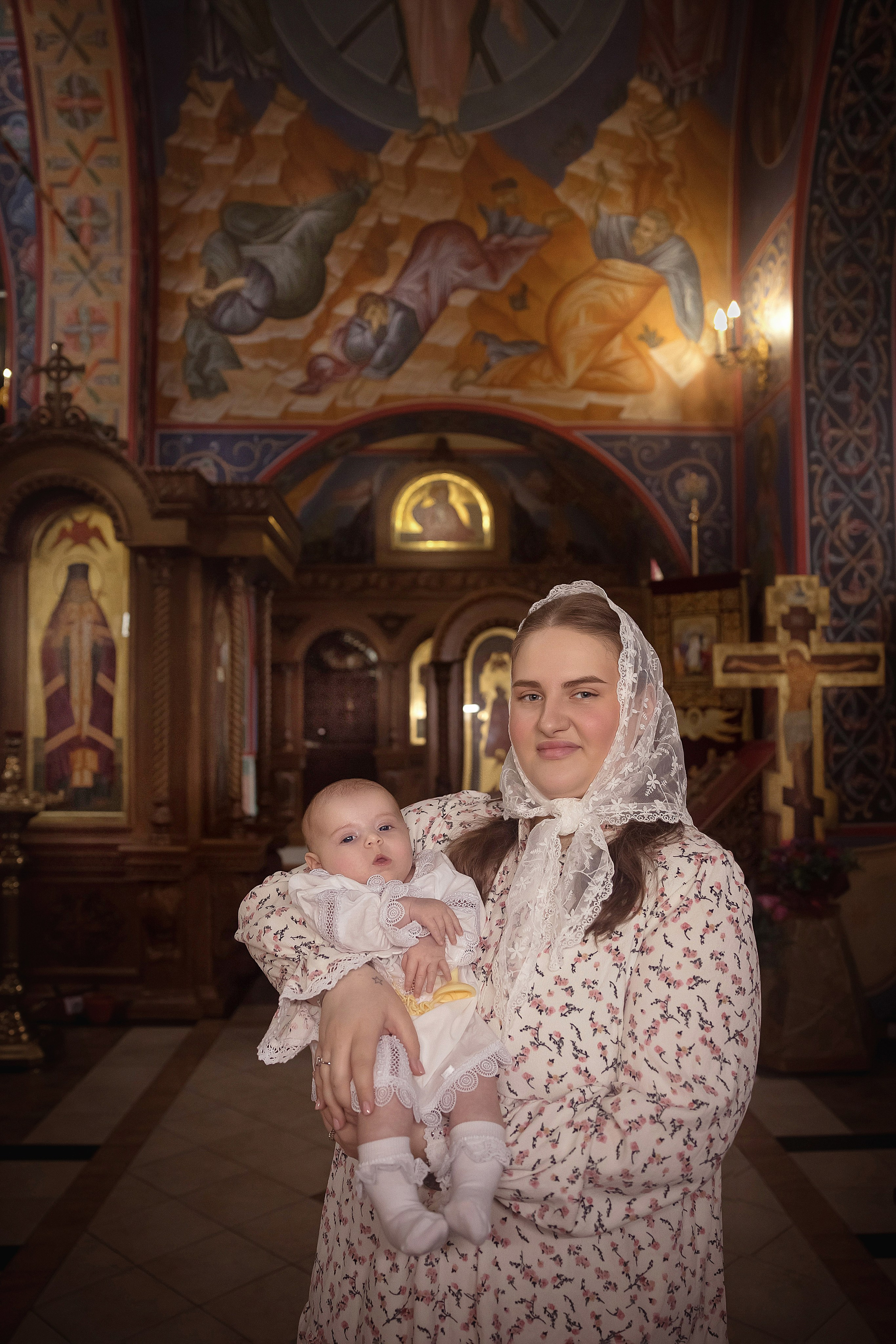 Крещение Василисы Храм в Ямном. Фотограф на крещение и венчание