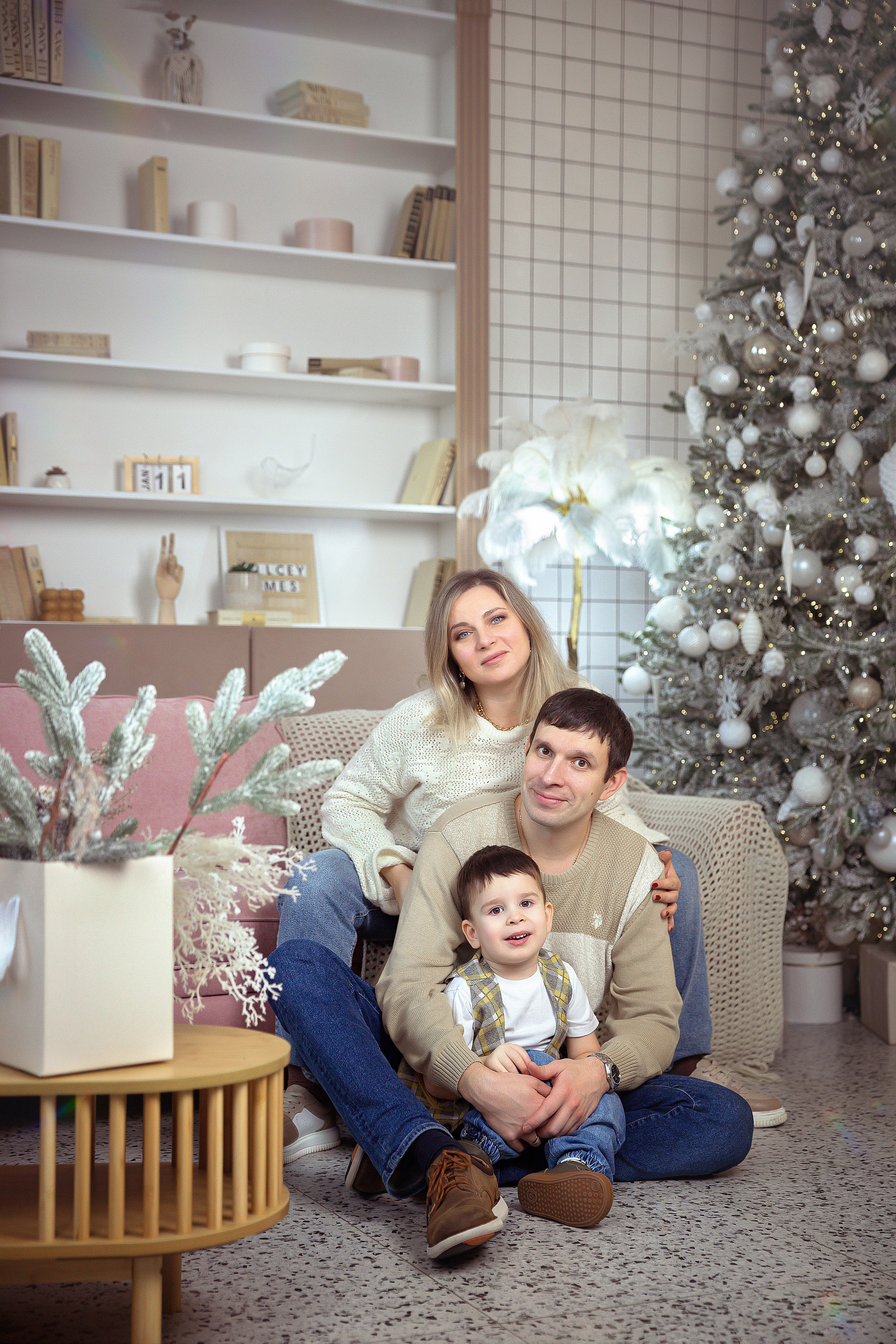 Галина, Денис и Серёжа. Фотограф на крещение и венчание