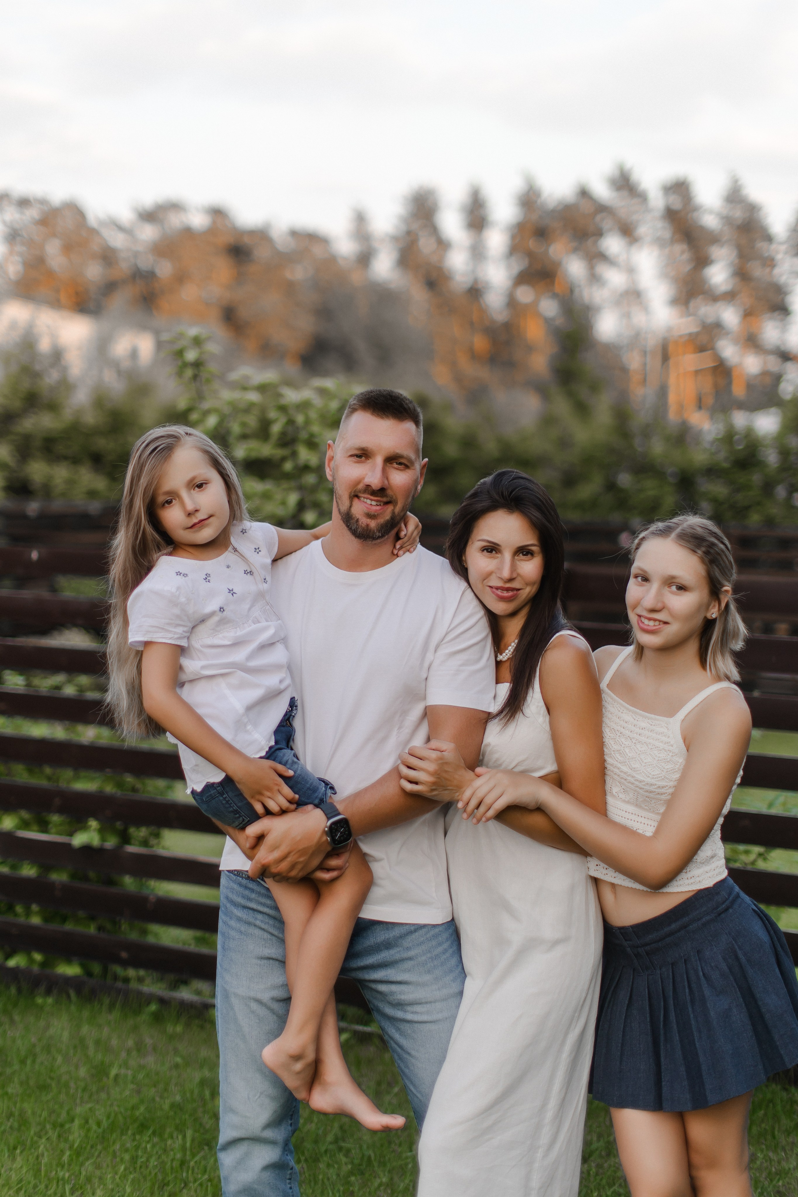 Оля с семьей. Семейный и детский фотограф в Москве Кузьмина Мария