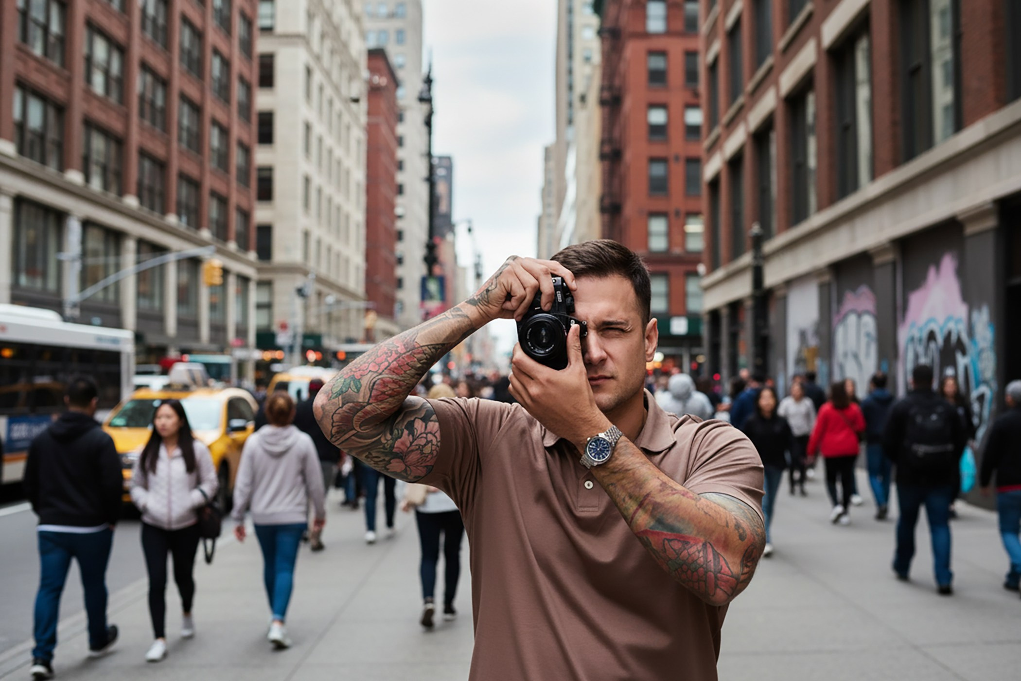 Профессиональная ИИ фотосессия в Москве — быстро и эффектно