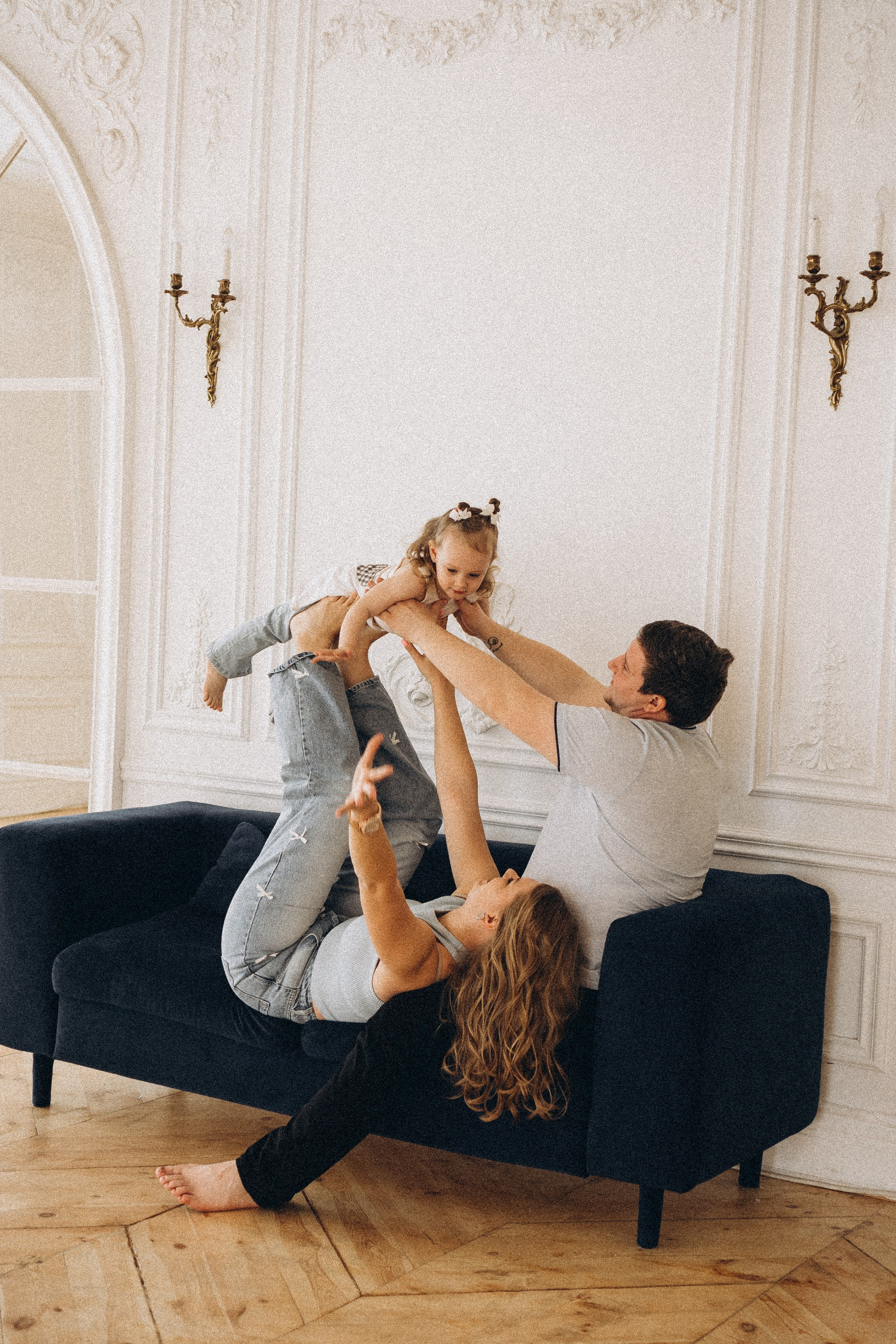 Семейная история в студии. Профессиональный фотограф, Санкт-Петербург — Виктория Богомолова