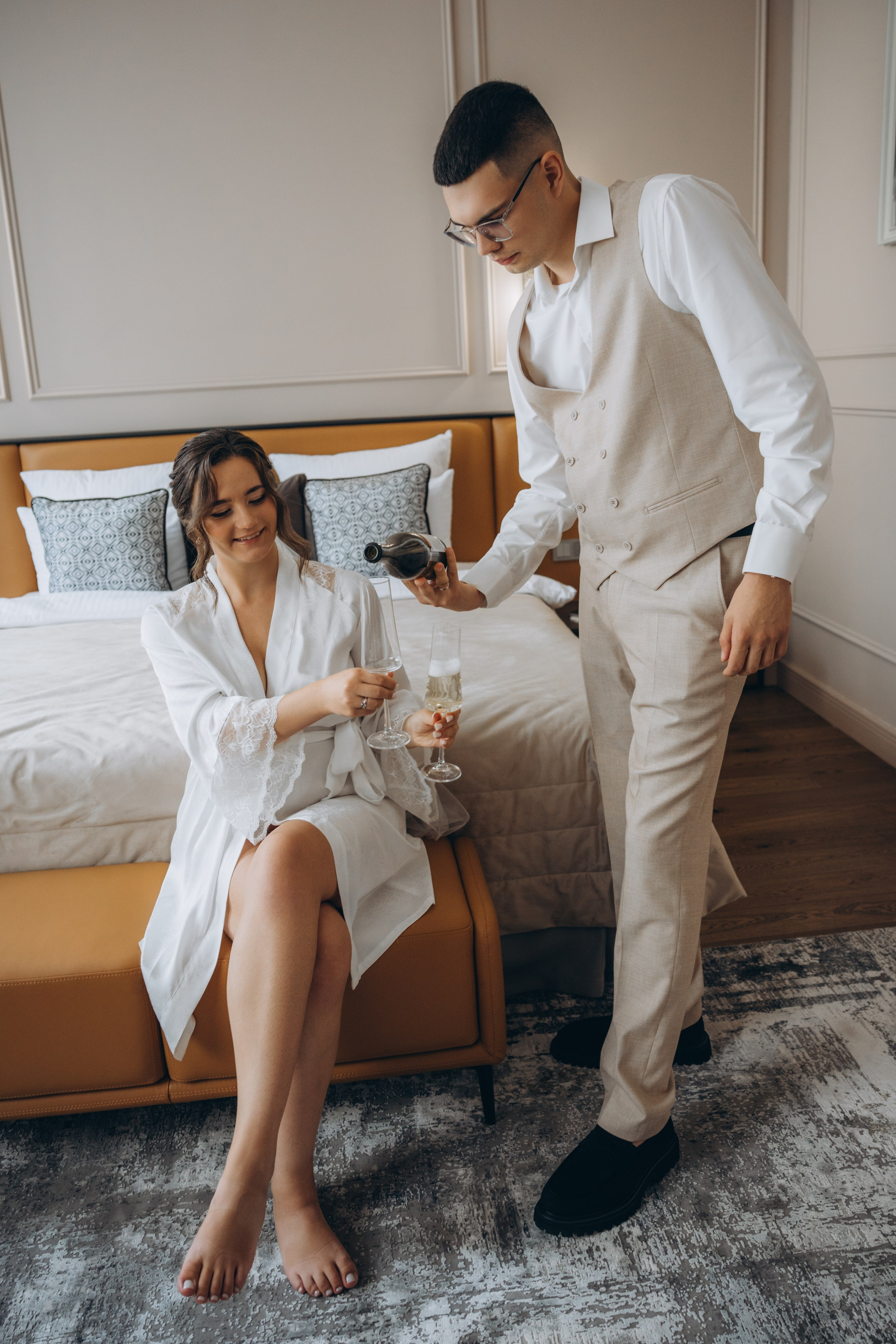 Алексей & Вероника (Утро в отеле Пушкин). Свадебный, семейный фотограф в Иркутске Светлана Макаричева