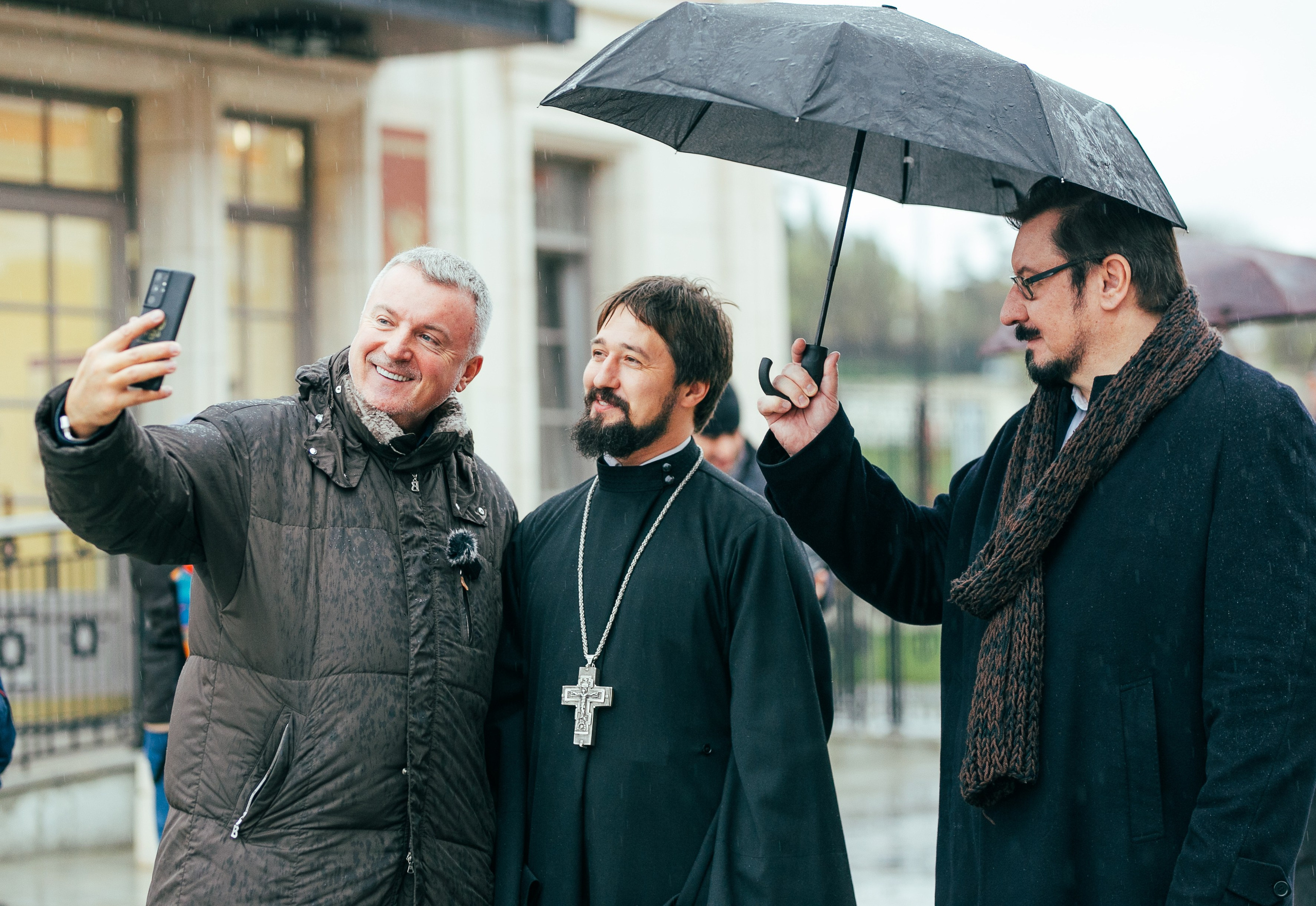 Сербская делигация в Новом Херсонесе. Фотограф в Крыму