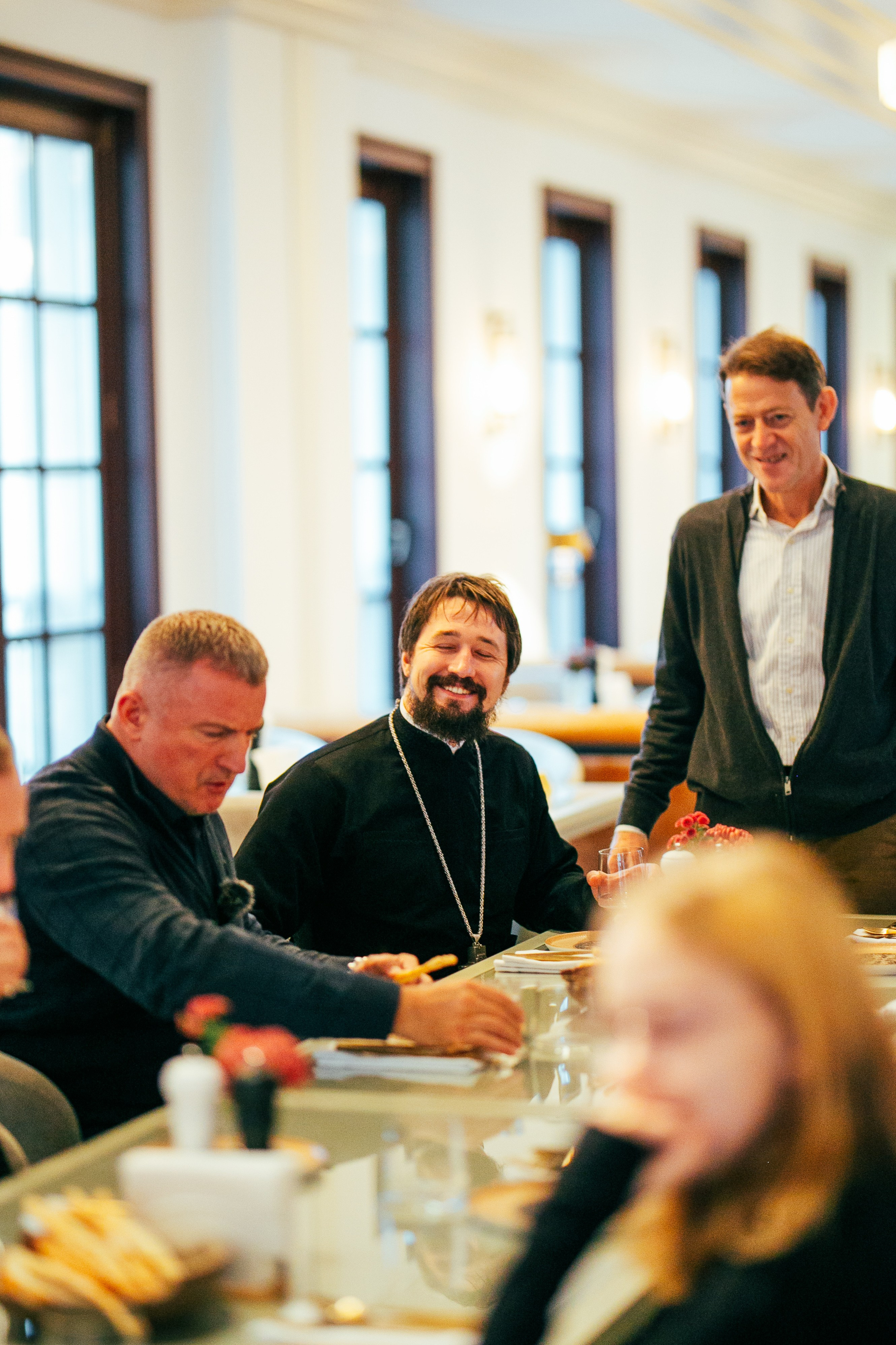 Сербская делигация в Новом Херсонесе. Фотограф в Крыму