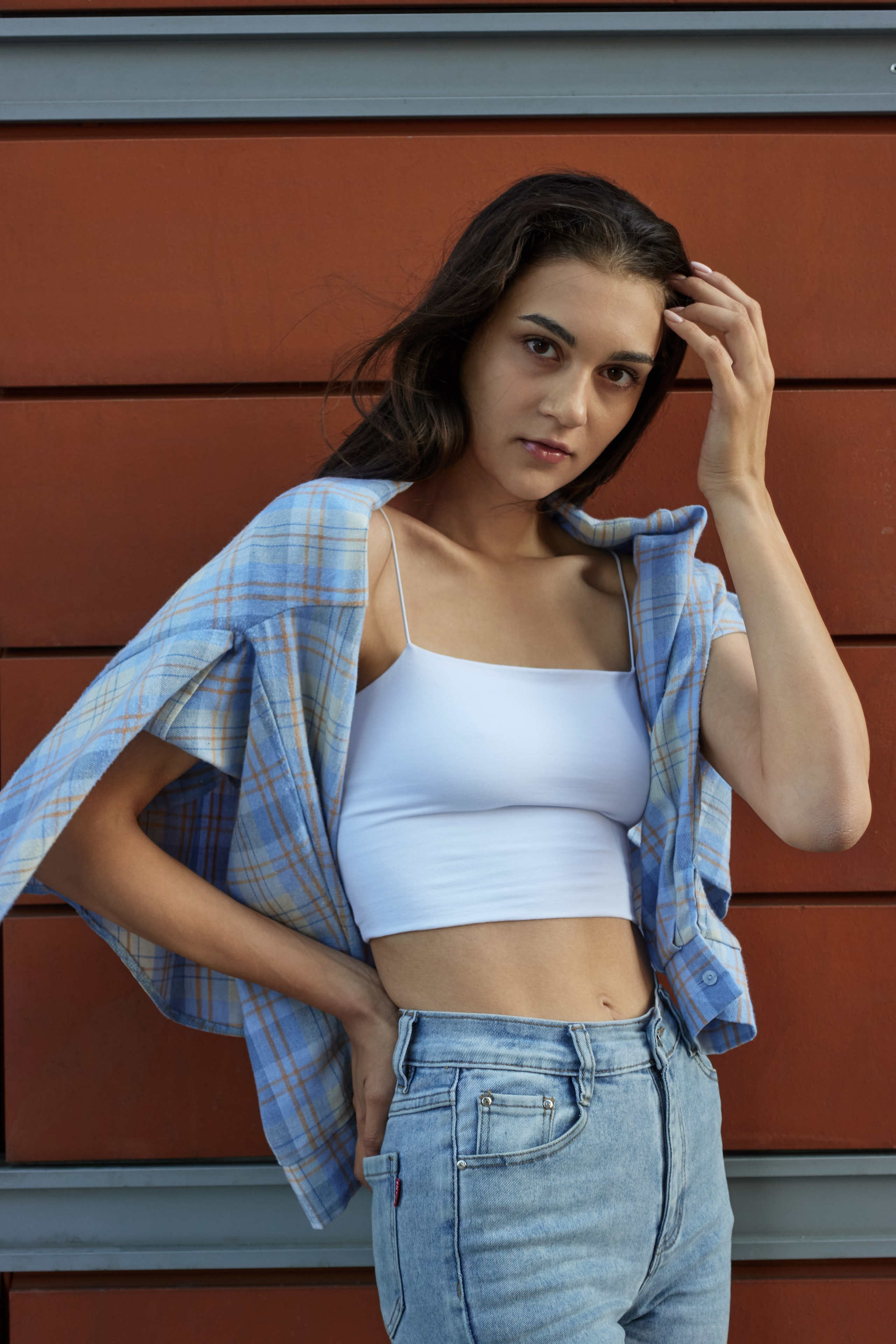 Модельная съёмка на «дюймовую» камеру. Фотограф в Москве Михаил Елизарьев