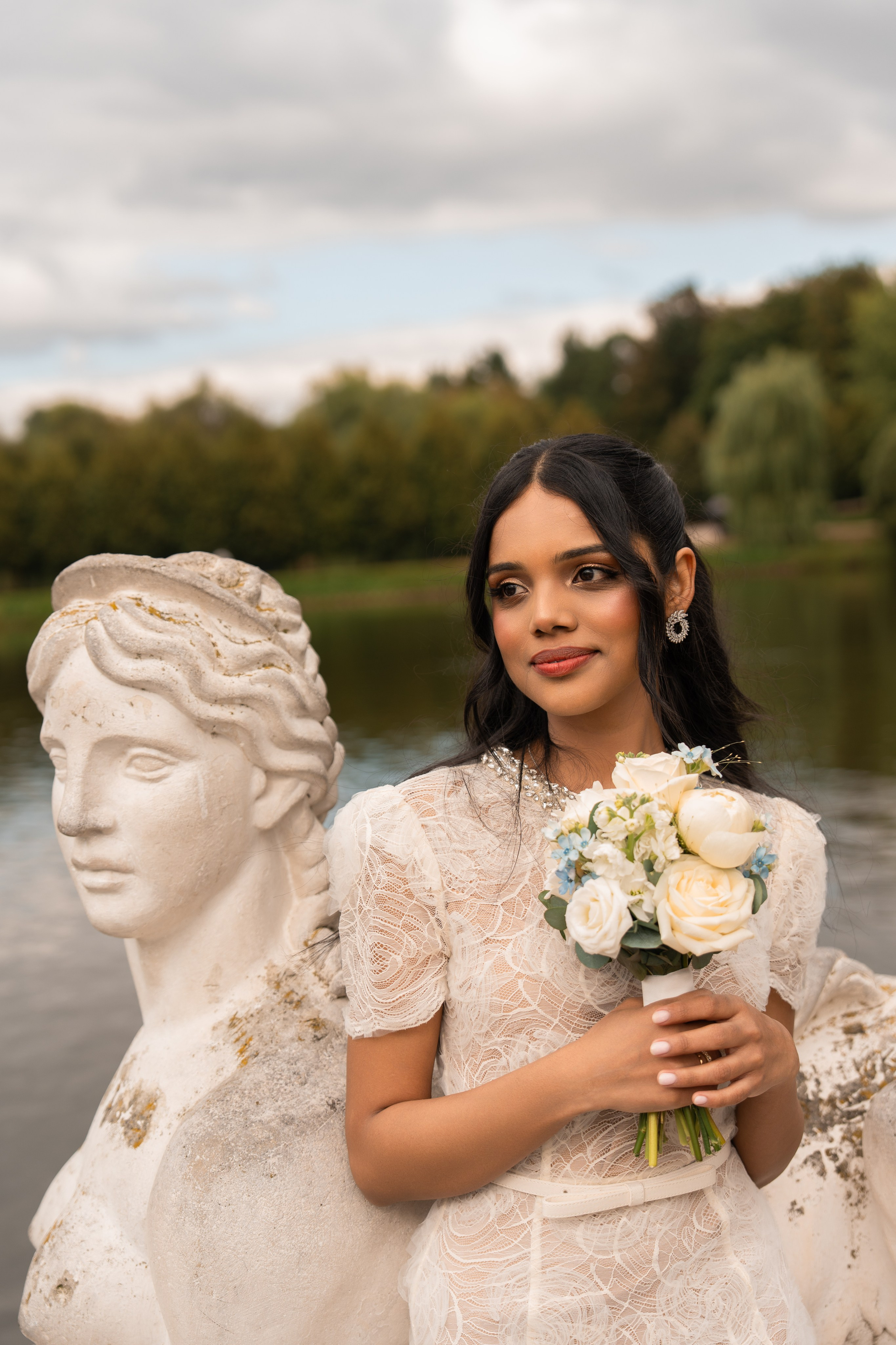 Максим и Харша, Царицыно. Свадебный фотограф в Москве Анна Полушина