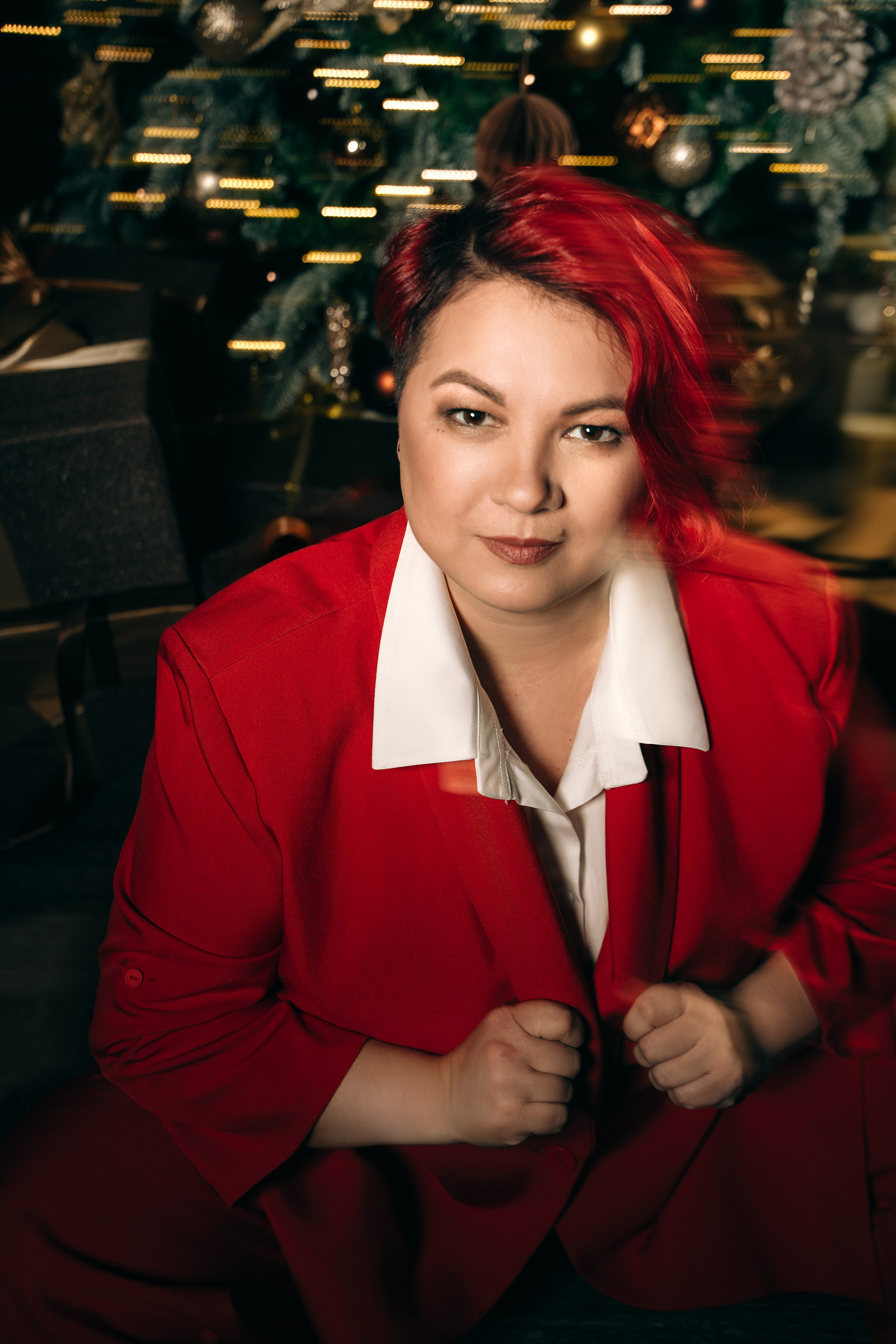 Юля. Альтернативный взгляд на Новый год. Портретный фотограф в Санкт-Петербурге Дмитриева Наталия