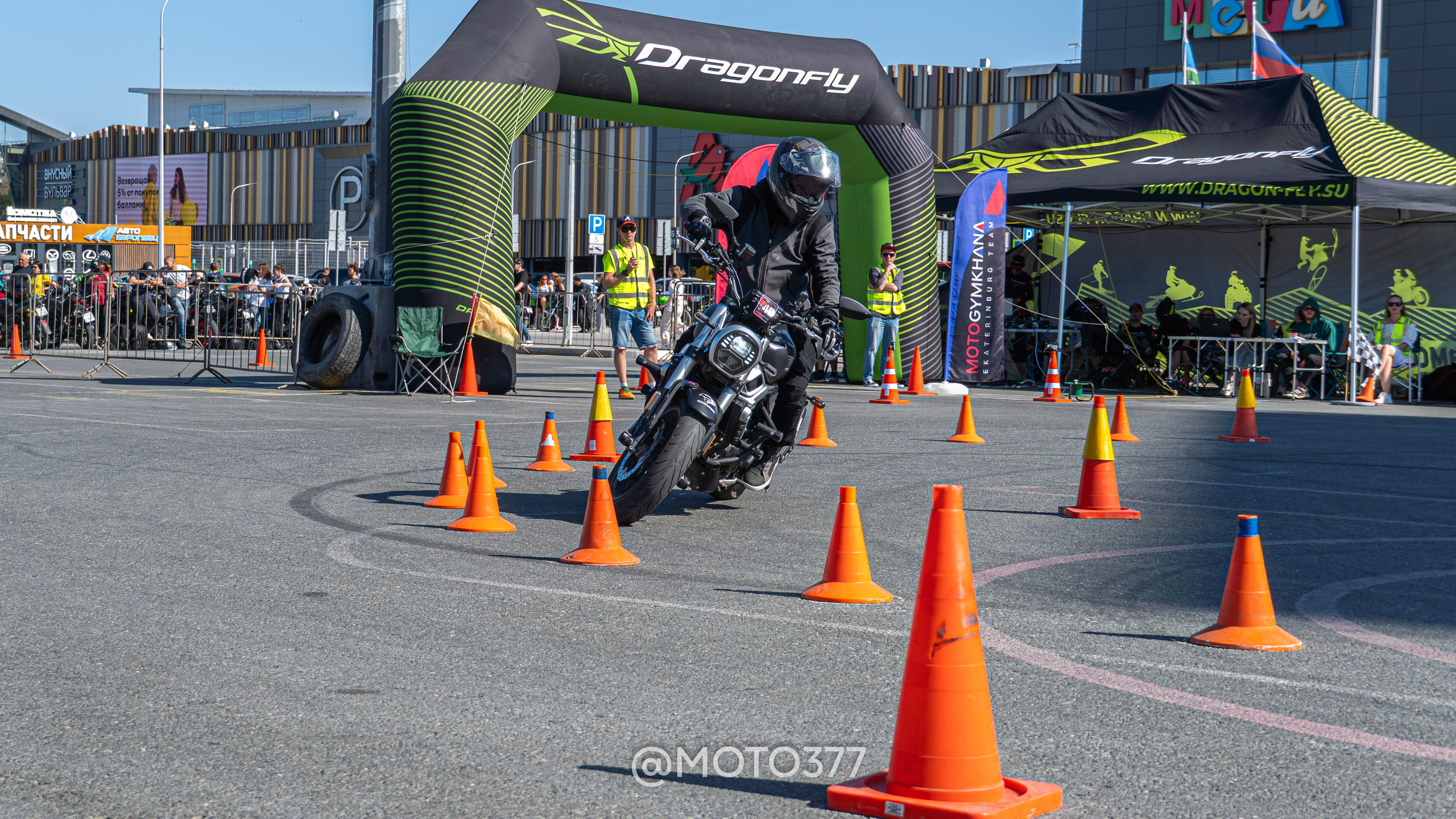 Motogymkhana CUP 1 Ekat 2025. Moto377