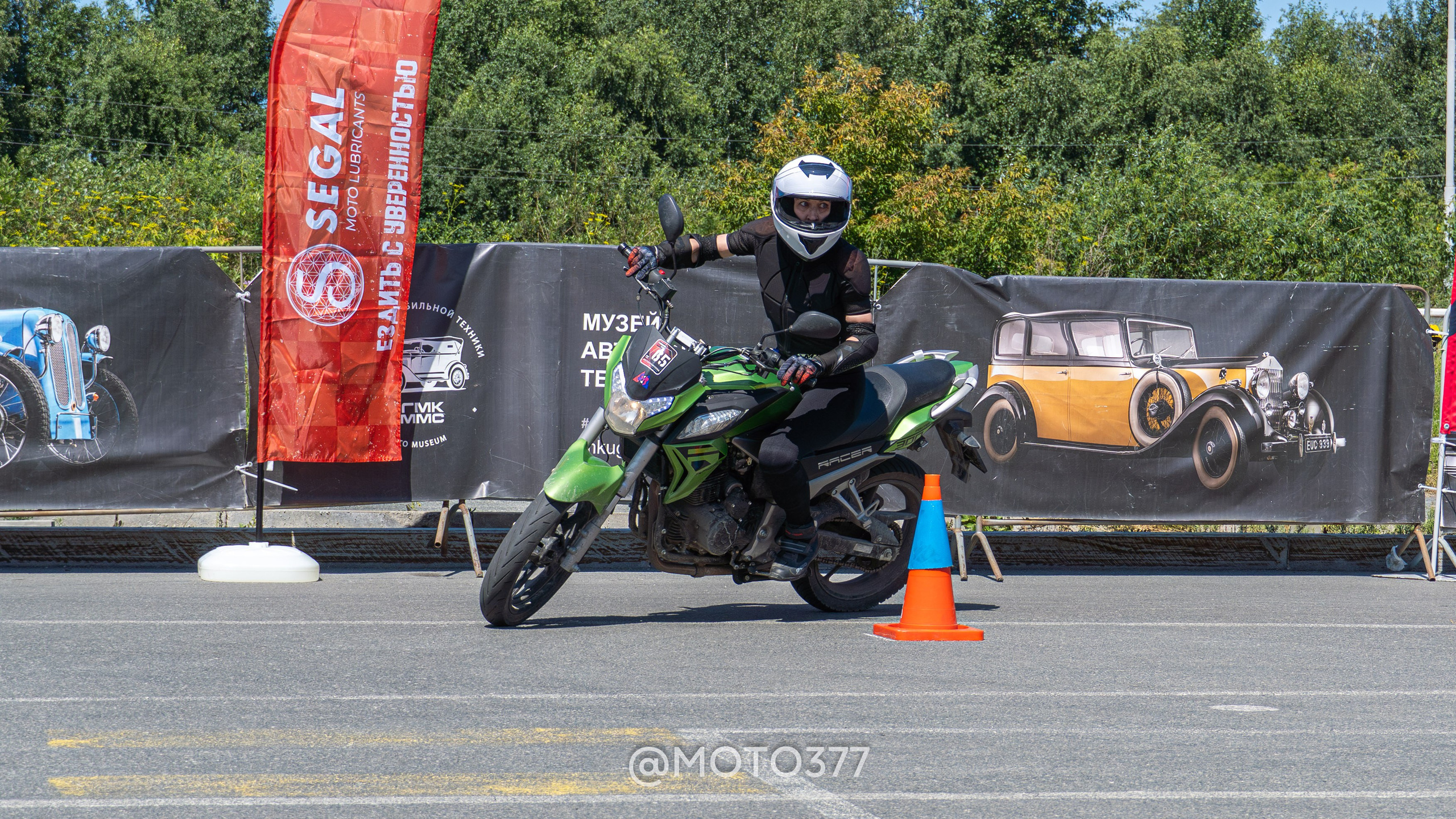 Motogymkhana CUP 1 Ekat 2025. Moto377