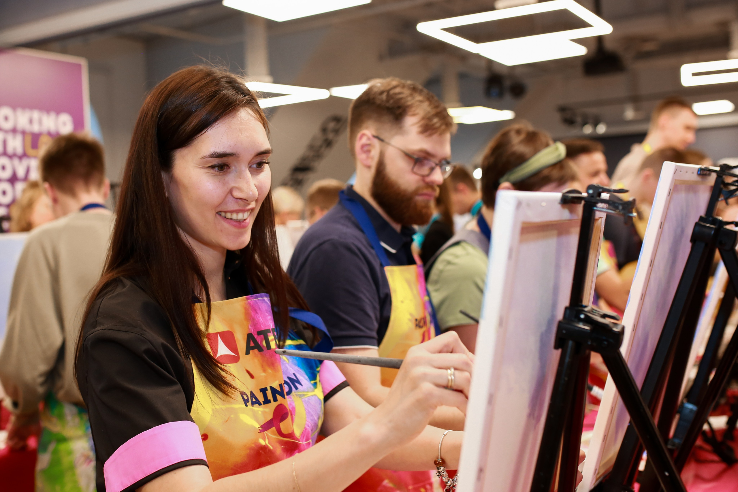 Арт-созыв для сотрудников «Газпром». Репортажный и портретный фотограф Полина Ершова