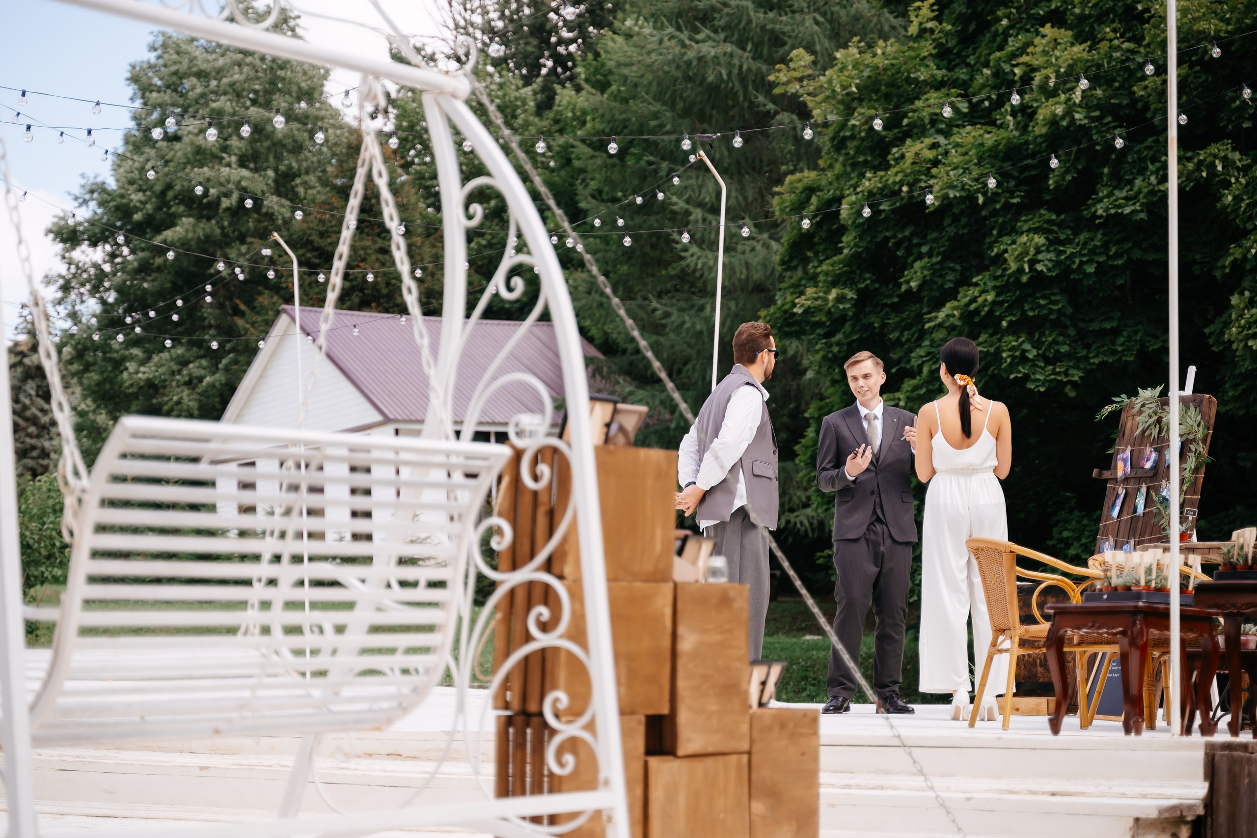 Свадьба загородом в Москве