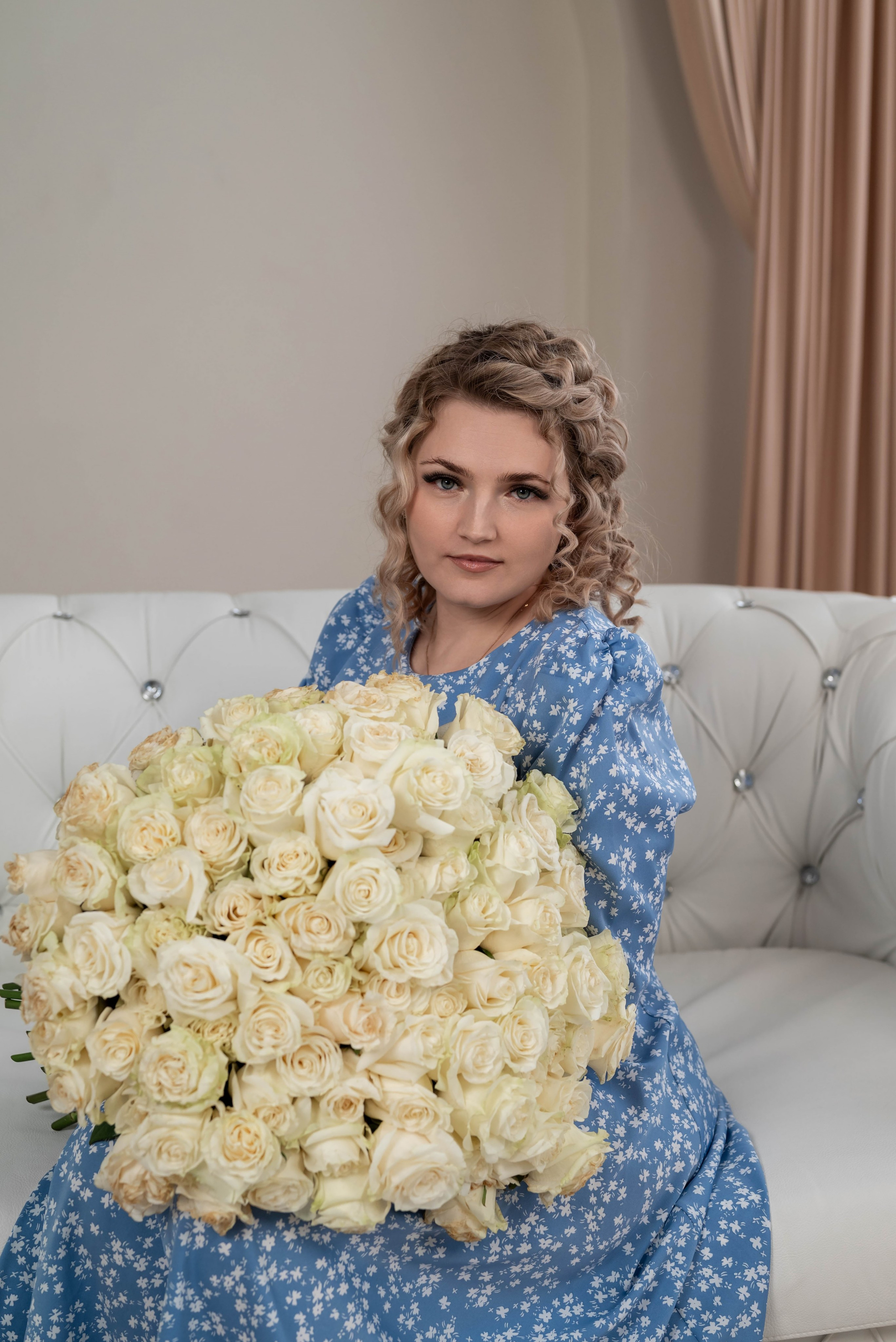 Фотопроект 101 белая роза 2026 год. Фотограф в городе Салават