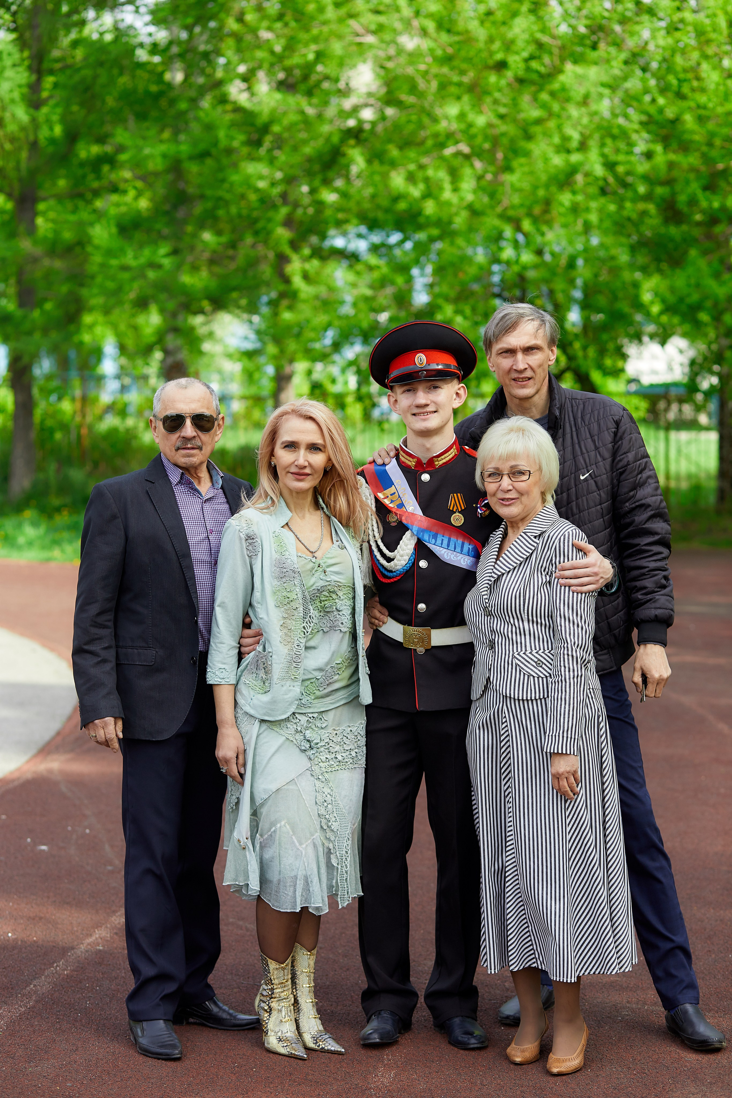 Кадеты последний звонок. Фотограф Вячеслав Фарунин