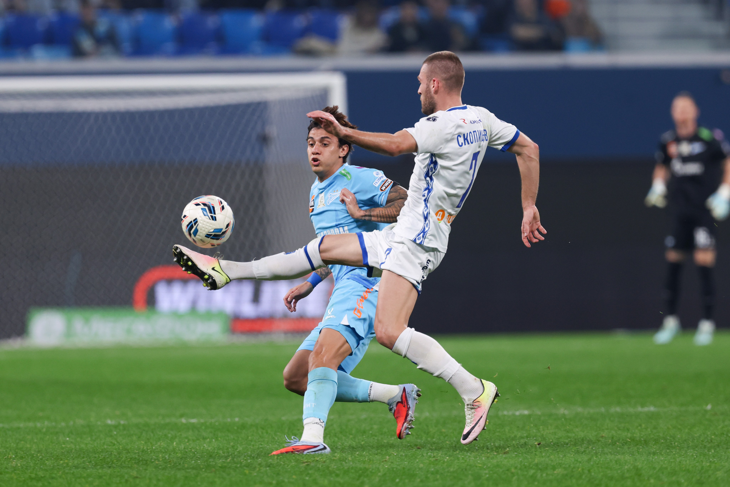 ФК «Зенит» — ФК «Динамо» Москва 26.10.2025. Спортивный и репортажный фотограф Антон Тереханов
