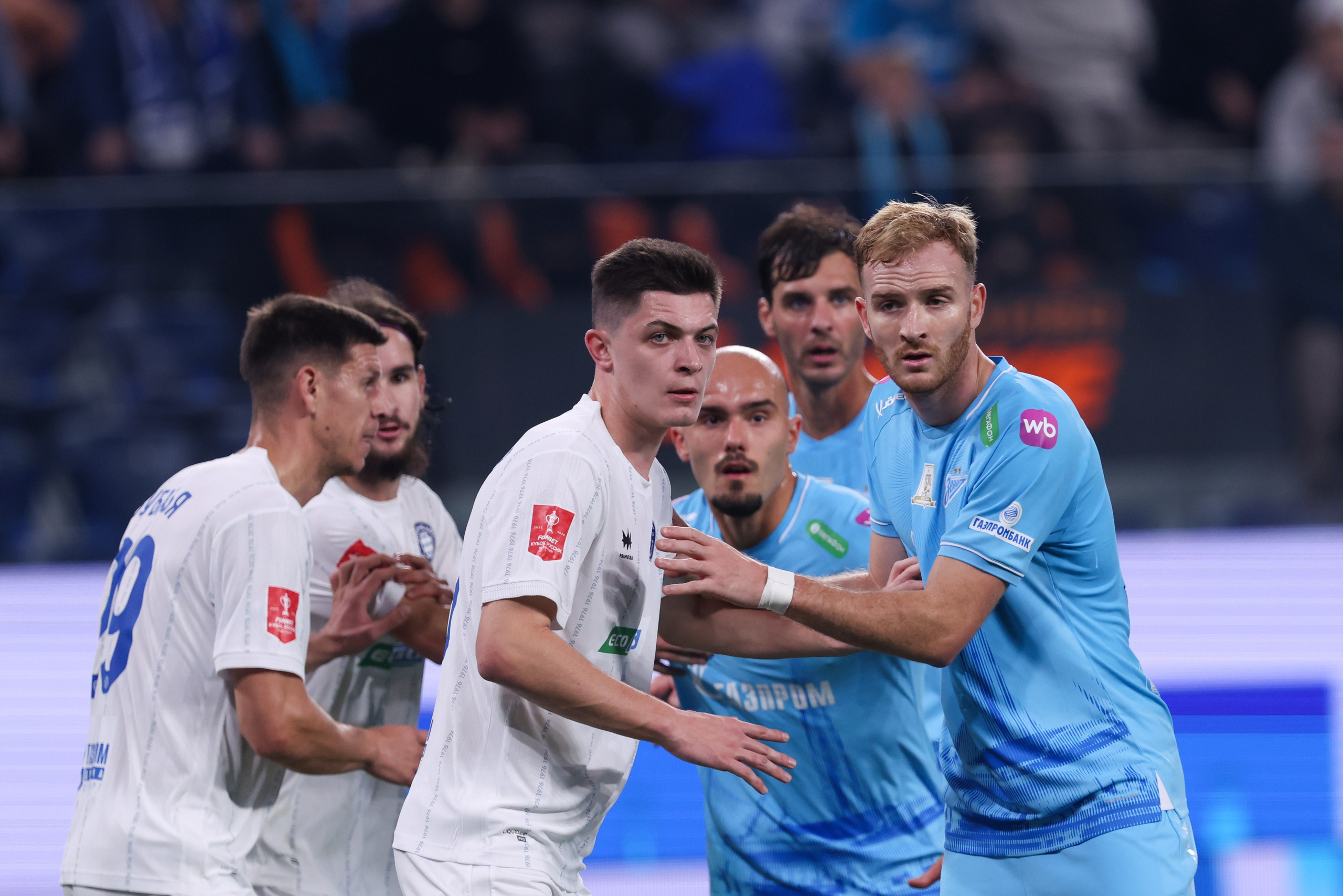 ФК Зенит -ФК Оренбург Fonbet Кубок России 2025/26. Спортивный и репортажный фотограф Антон Тереханов