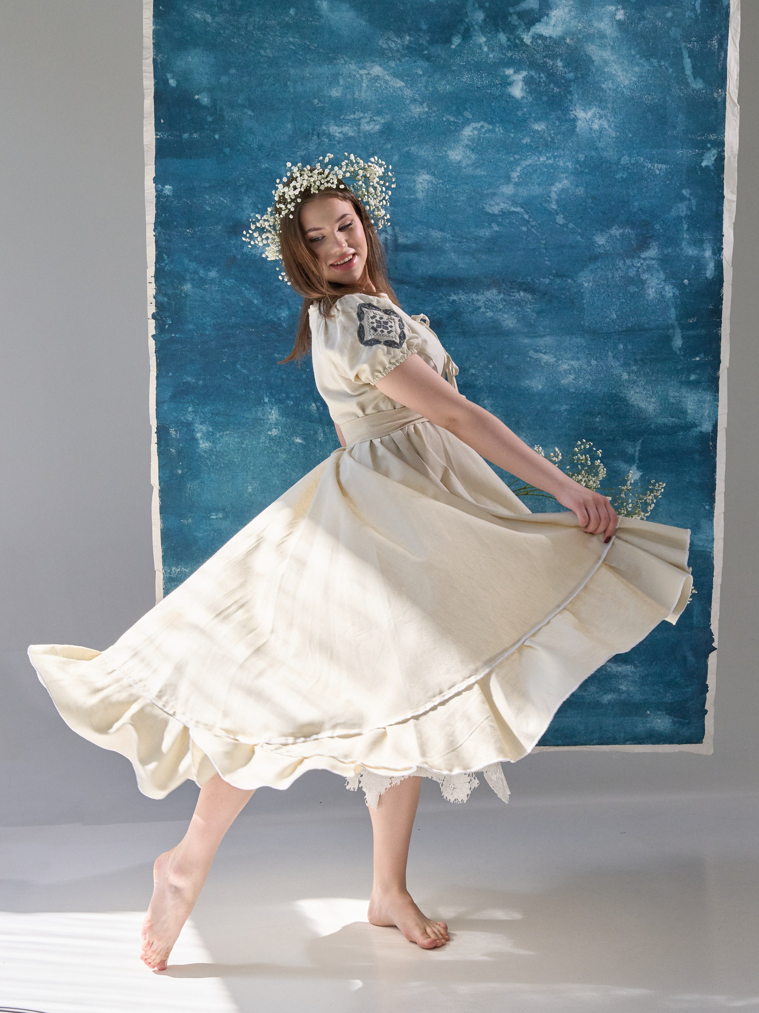 Роднае неба Linenby. Фотограф Анастасия Черкасова г. Минск