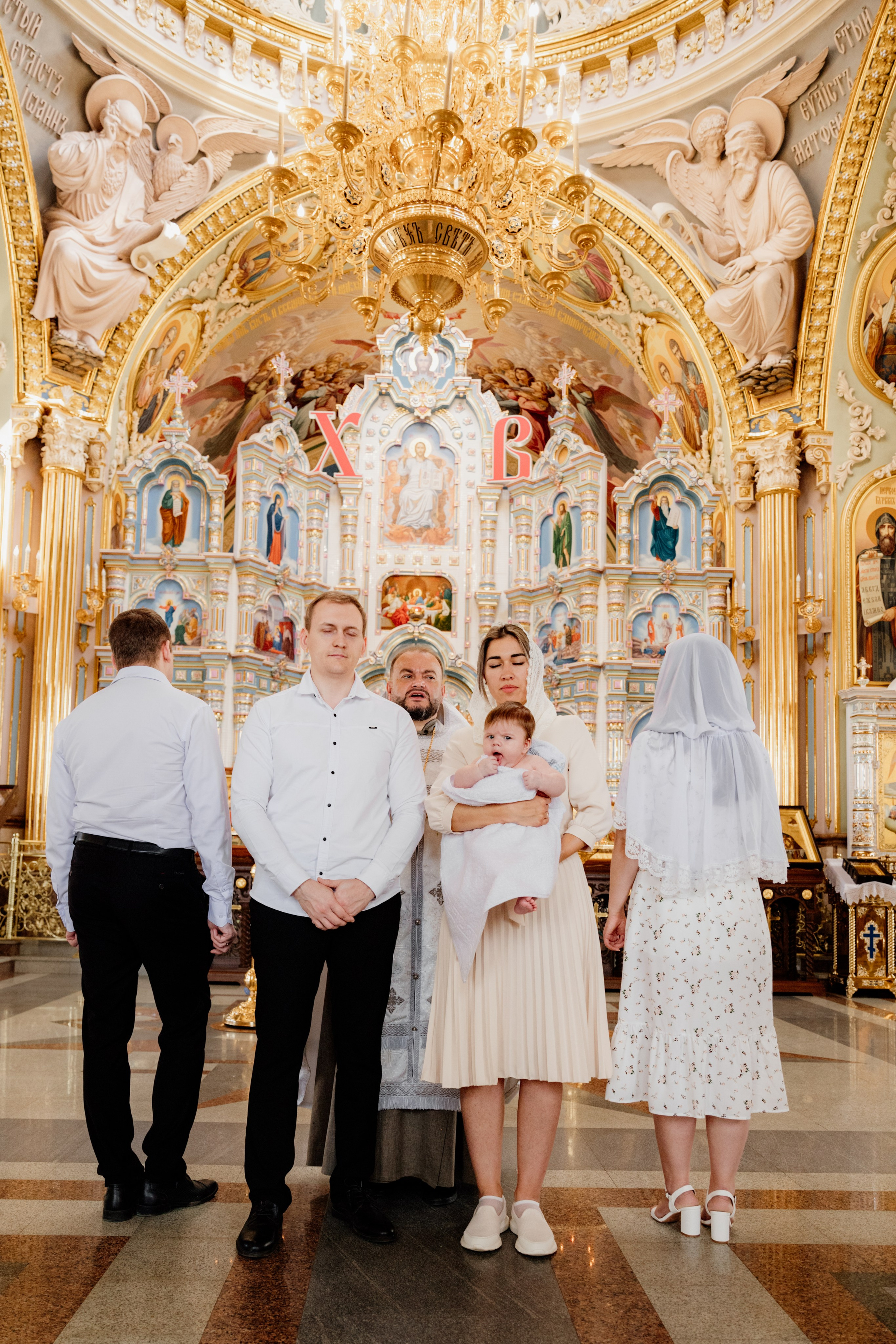 Крещение Ивана. Семейный фотограф документалист в Пензе Лопатинская Татья