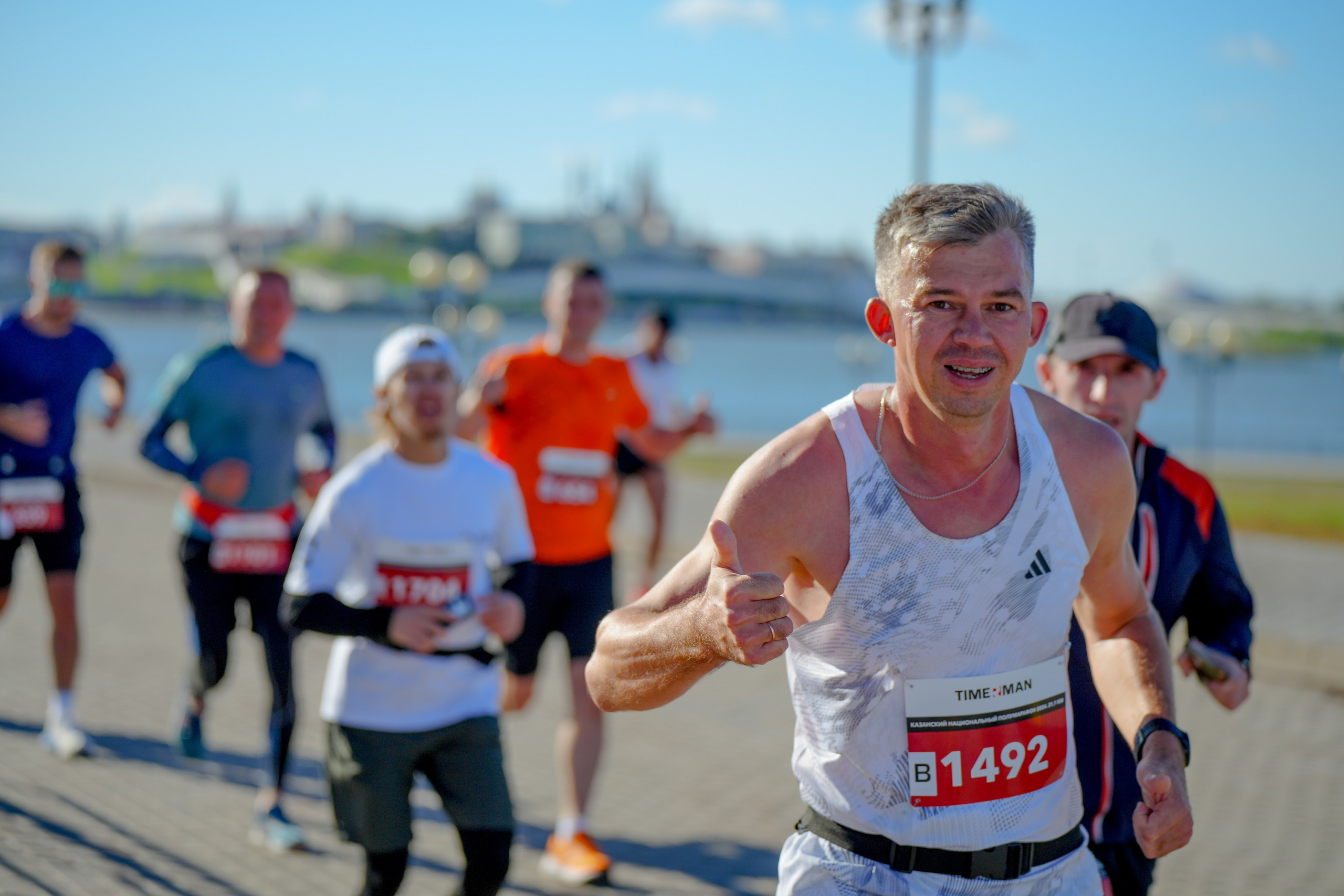 Спортивный репортаж Казанский полумарафон. Фотоким