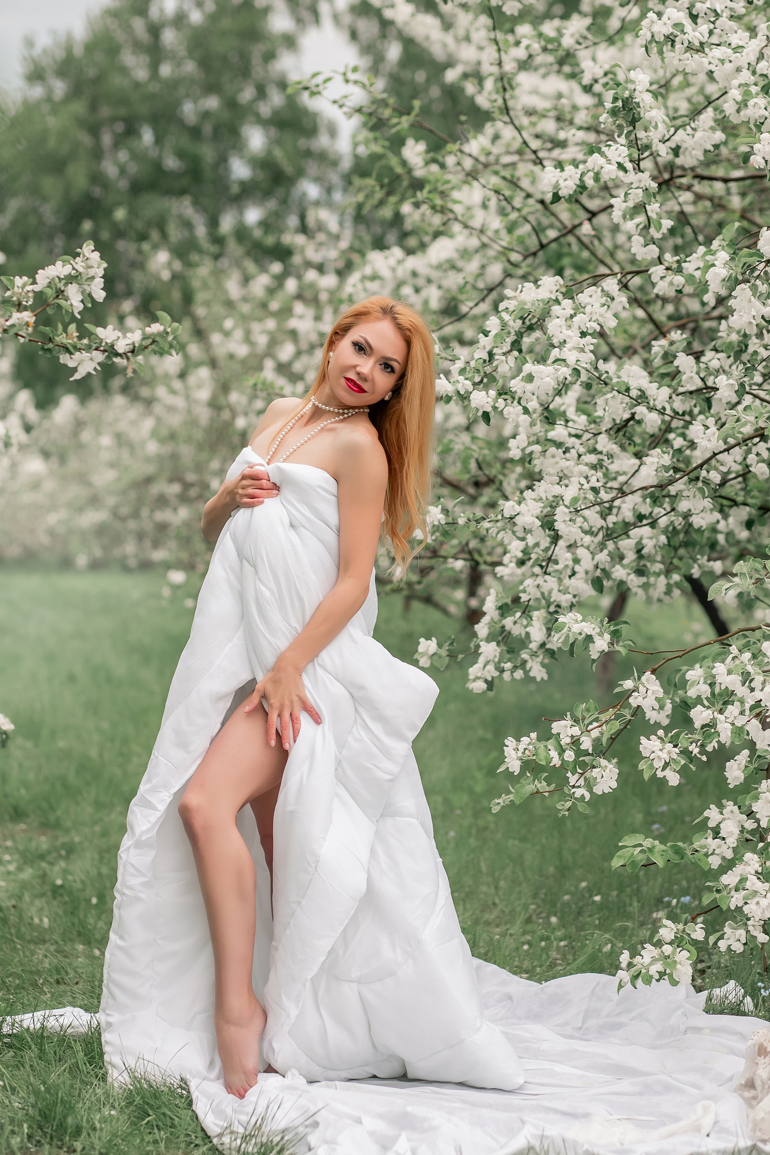 Рассвет в яблоневом саду. Детский и семейный фотограф в Красноярске Юлия Бирюкова