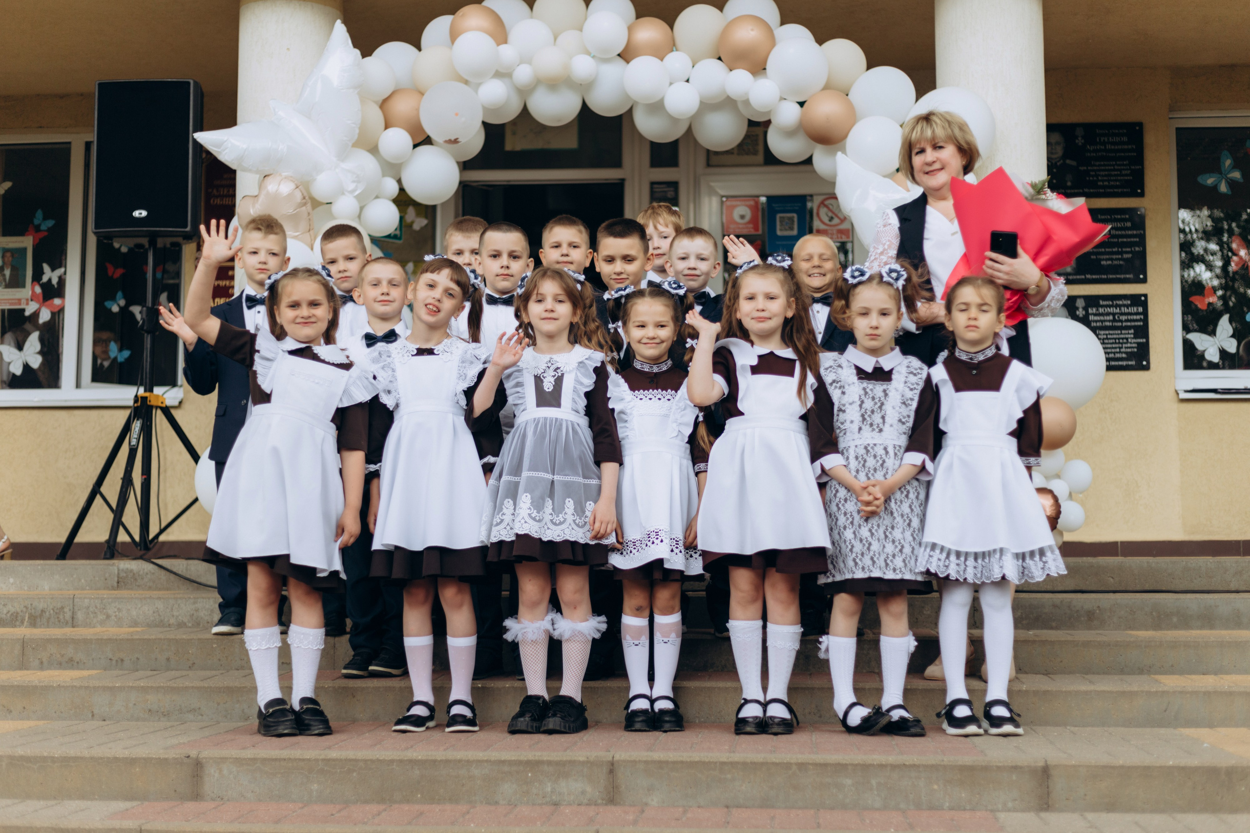 Школа 1 класс. Семейный фотограф в г. Белгороде Ангелина Прокопенко