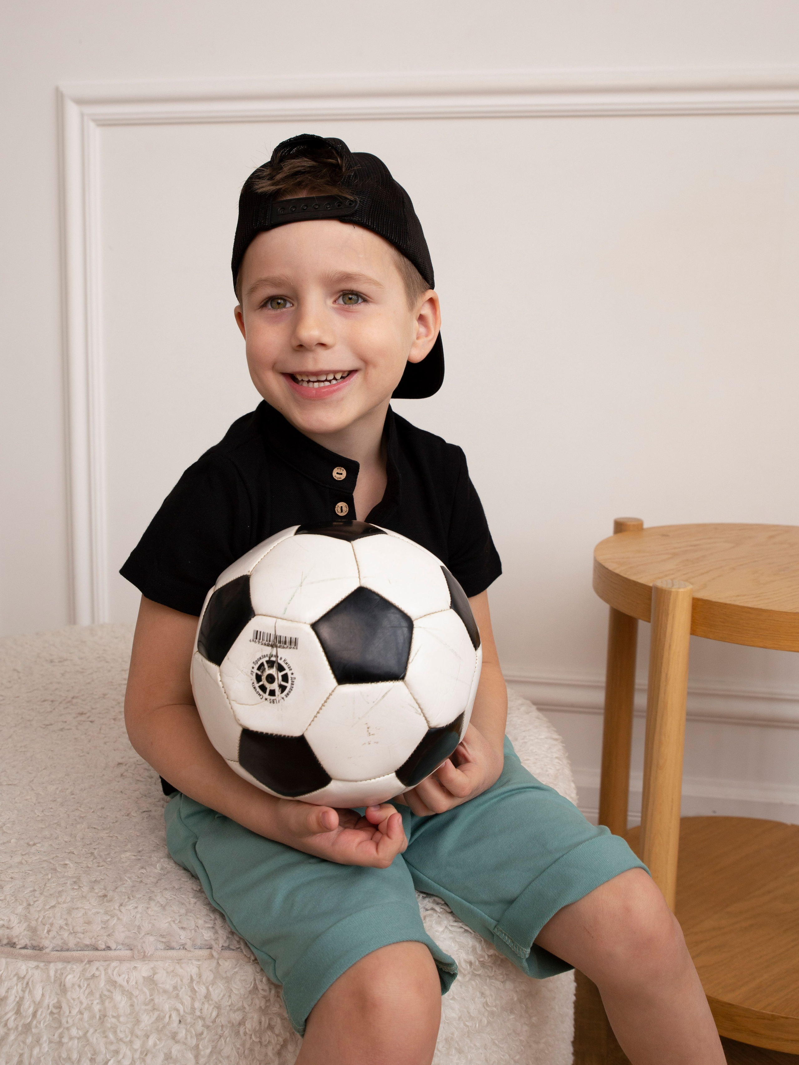 Детская съемка на циклораме и в интерьере