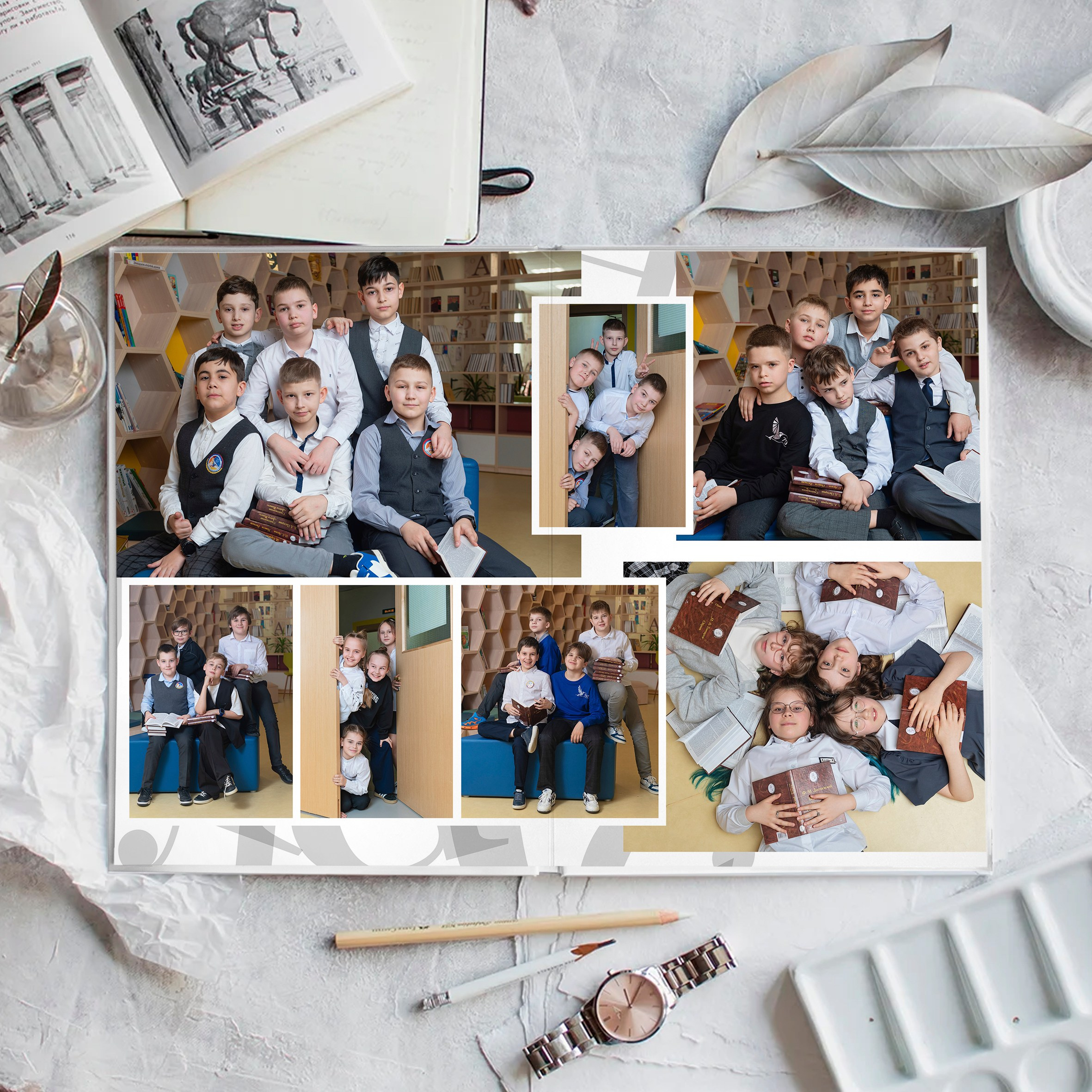 1-4 классы. Выпускные альбомы для школы и детского сада в СПб и ЛО