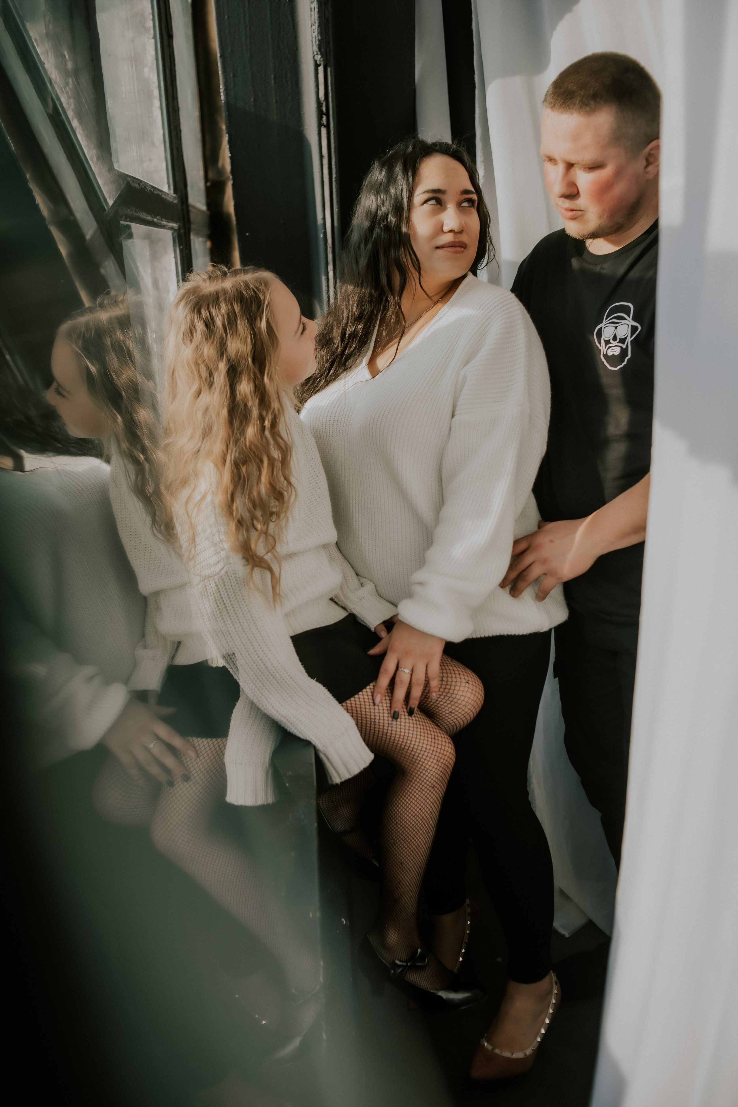 Сергей. Лидия, Валерия. Фотограф Регина Крикунова г. Красноярск