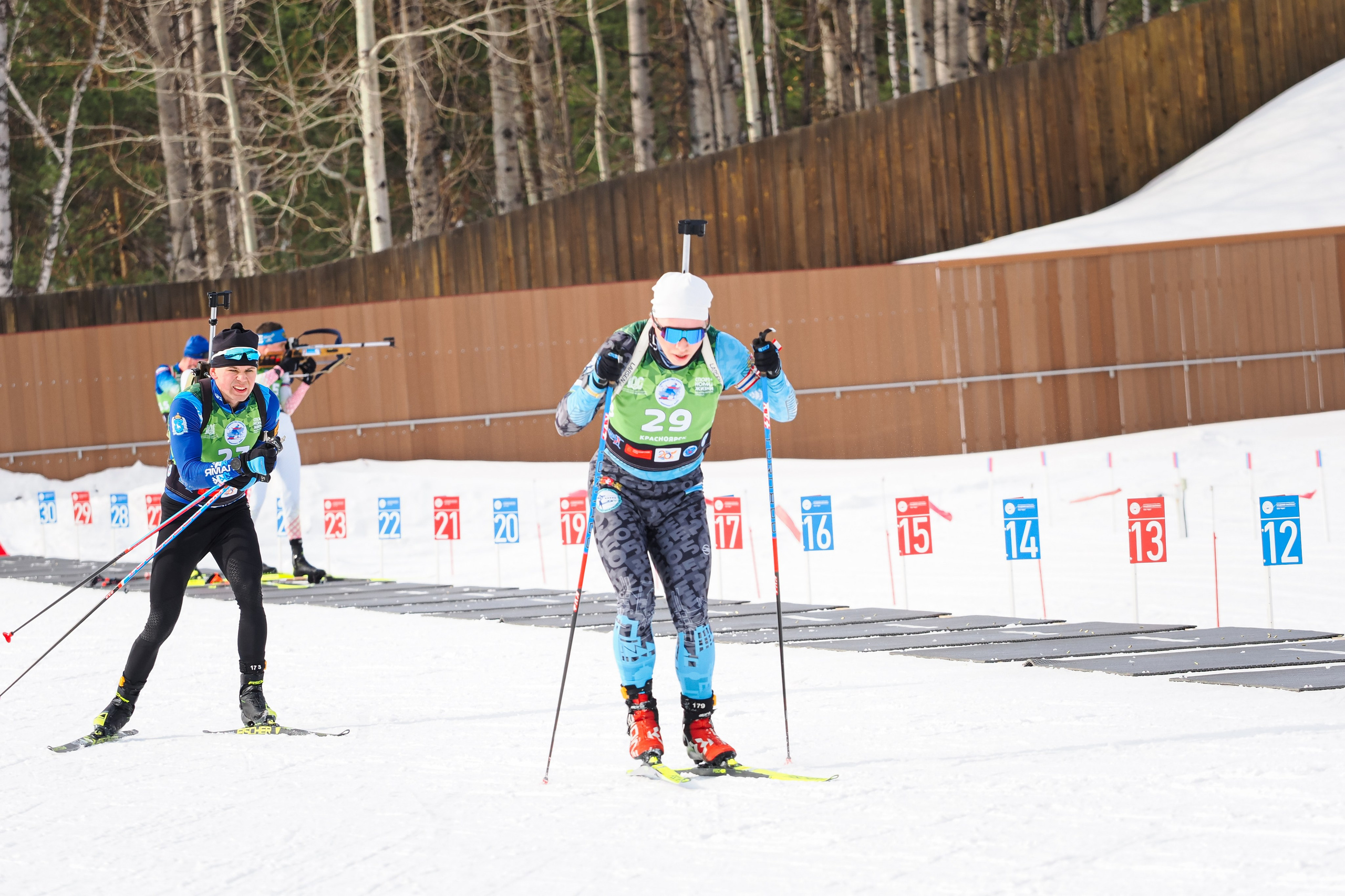 Биатлон / Первенство России. Репортажный фотограф Алексей Козьмин