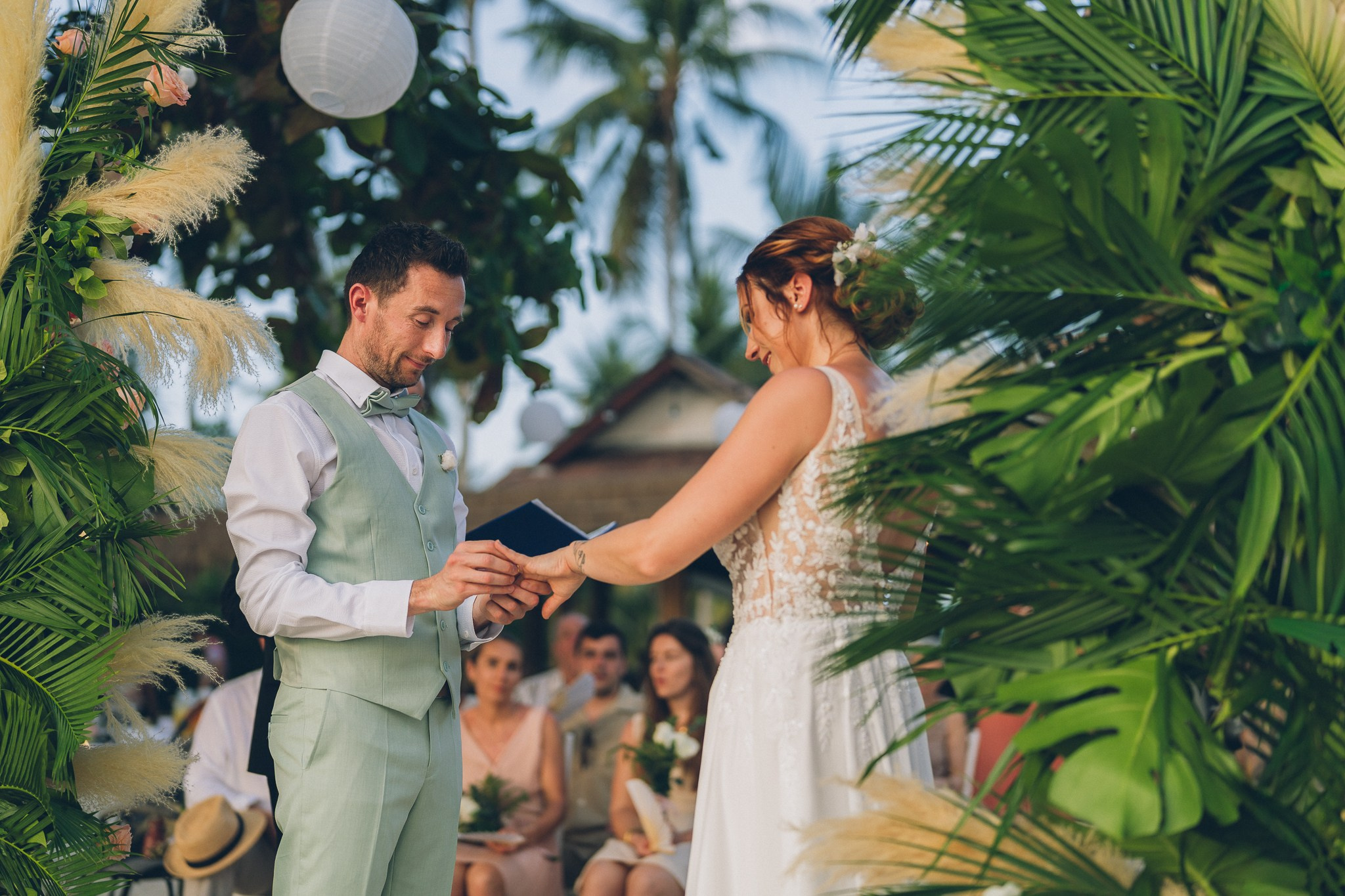 Private Resort Beach Wedding