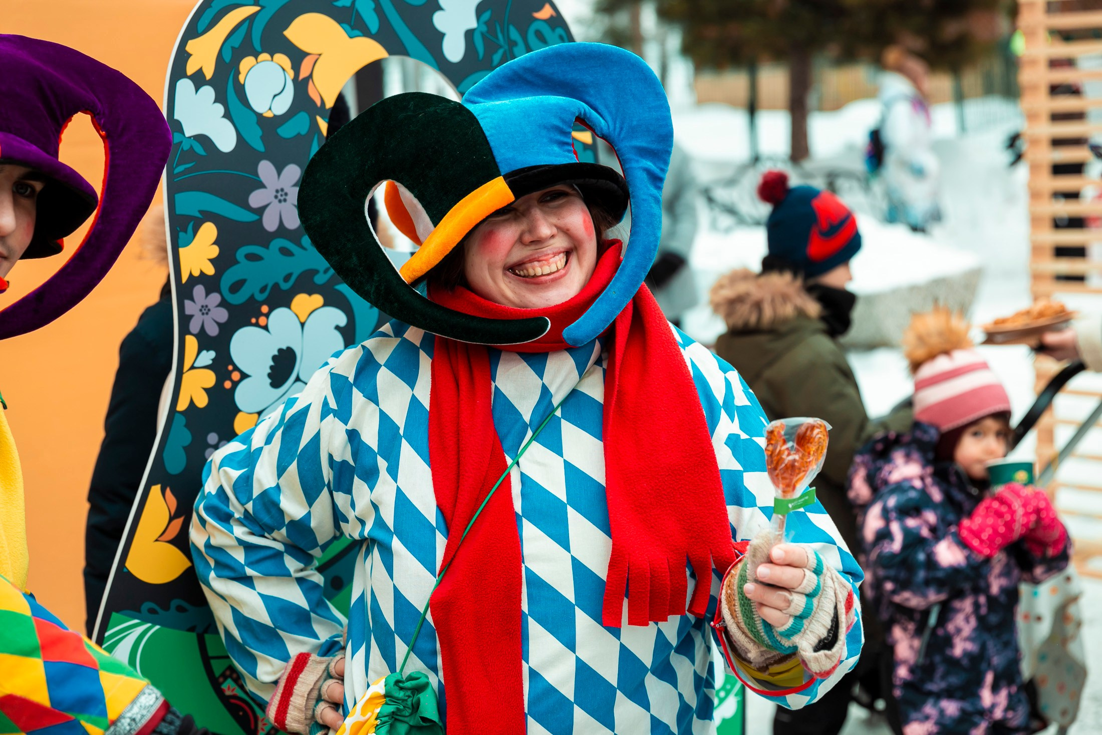 Масленица в берёзовой роще. Фотограф в Новосибирске Сергей Белов