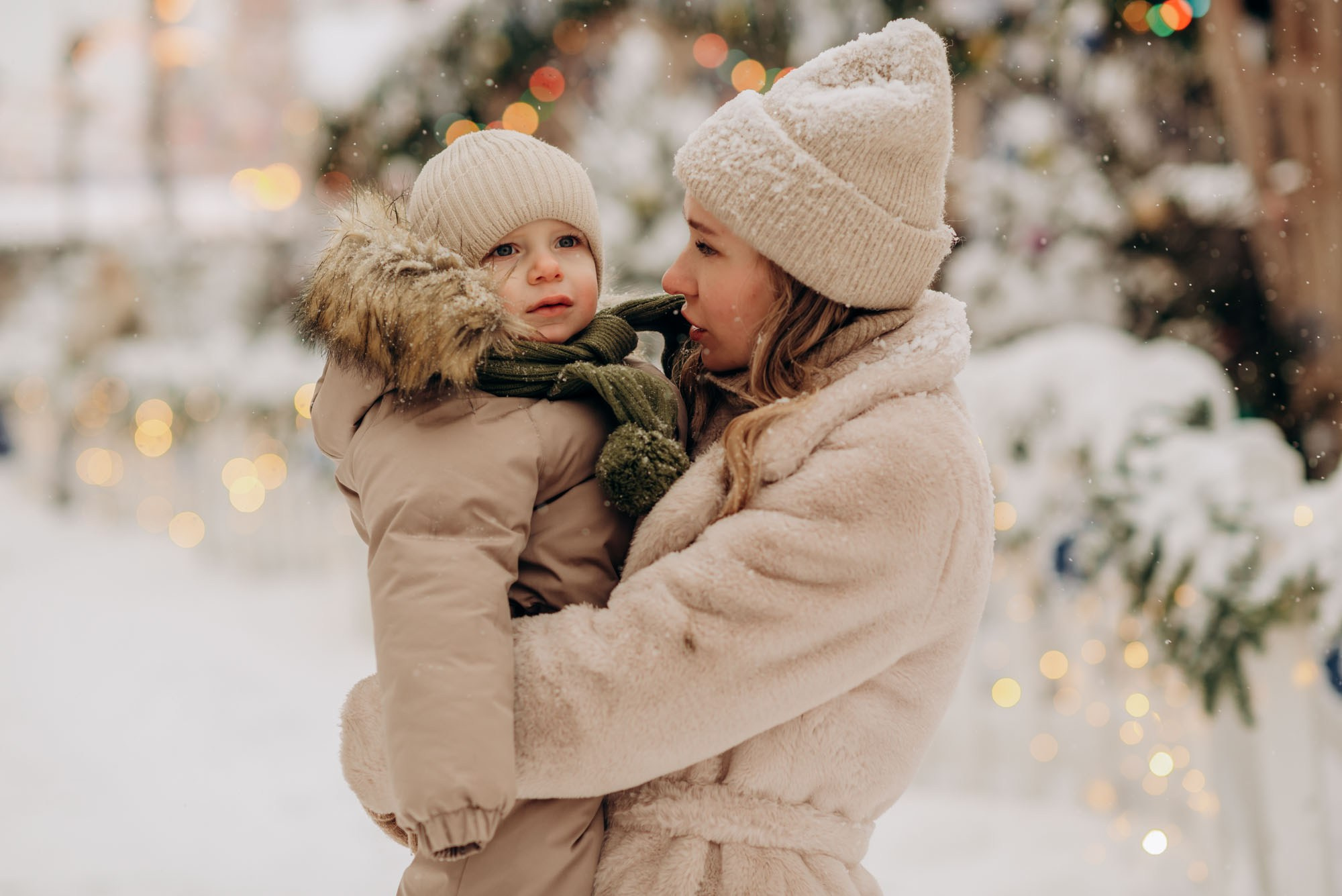 Новогодние фотосессии в центре Москвы. Семейный фотограф в Домодедово и Москве Елена Пичугина